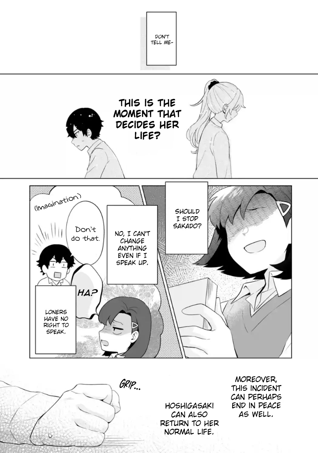 Please Leave Me Alone (For Some Reason, She Wants to Change a Lone Wolf's Helpless High School Life.) chapter 7 page 25