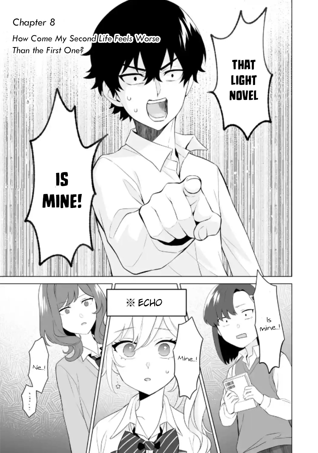 Please Leave Me Alone (For Some Reason, She Wants to Change a Lone Wolf's Helpless High School Life.) chapter 8 page 1