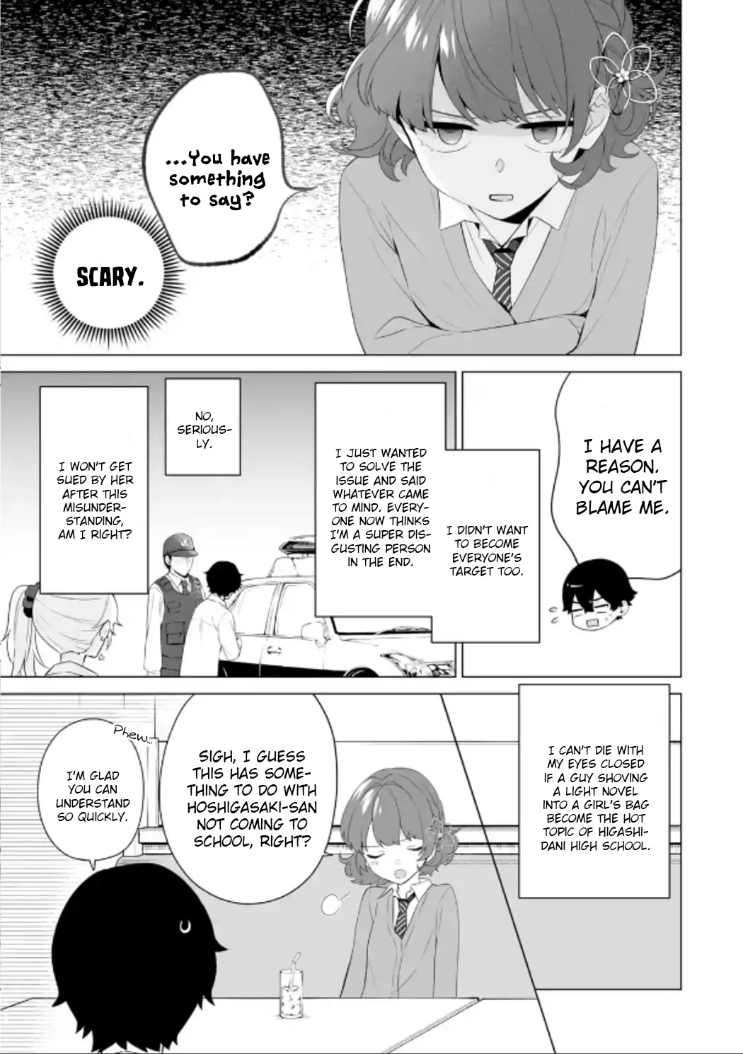 Please Leave Me Alone (For Some Reason, She Wants to Change a Lone Wolf's Helpless High School Life.) chapter 8 page 15