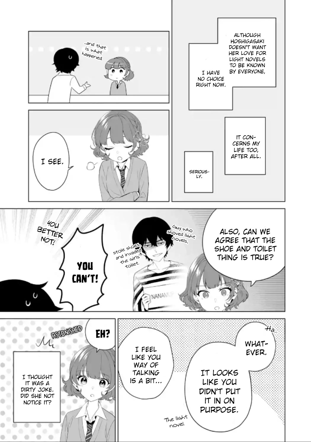 Please Leave Me Alone (For Some Reason, She Wants to Change a Lone Wolf's Helpless High School Life.) chapter 8 page 17