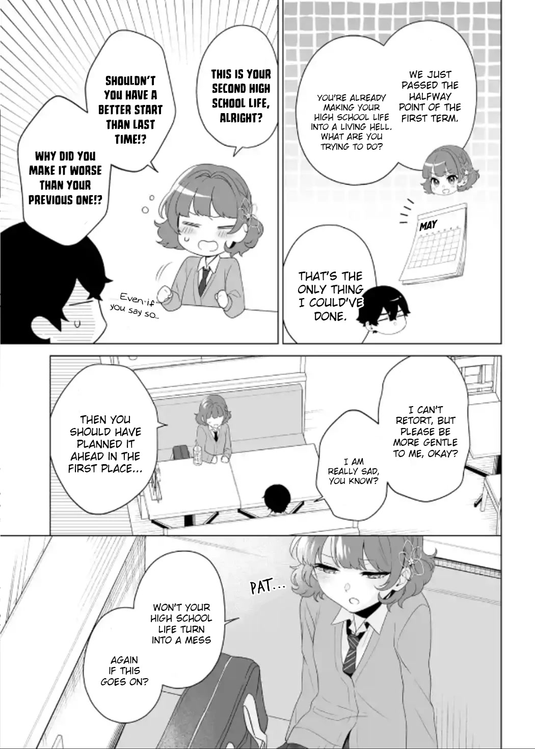 Please Leave Me Alone (For Some Reason, She Wants to Change a Lone Wolf's Helpless High School Life.) chapter 8 page 19