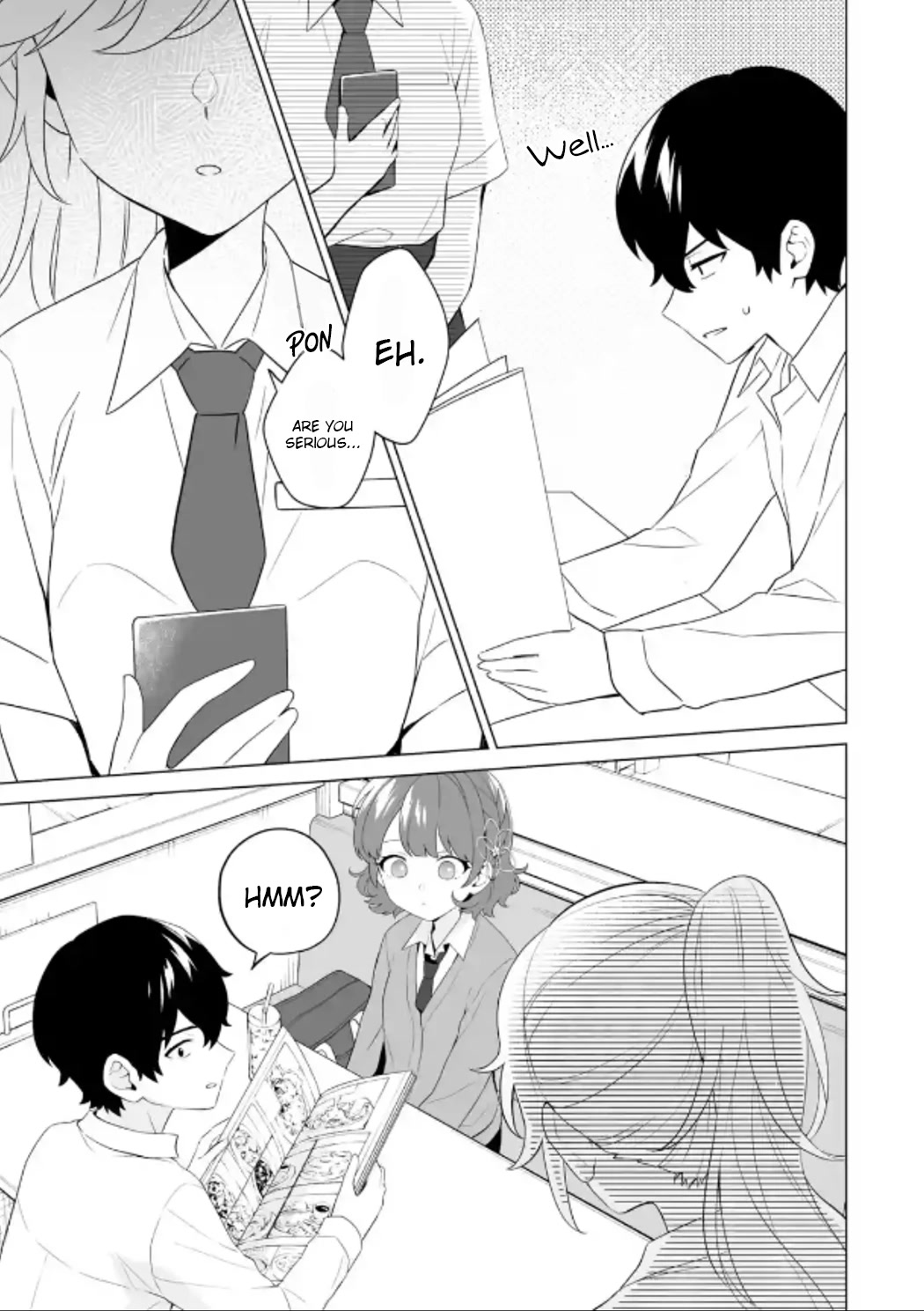 Please Leave Me Alone (For Some Reason, She Wants to Change a Lone Wolf's Helpless High School Life.) chapter 8 page 25