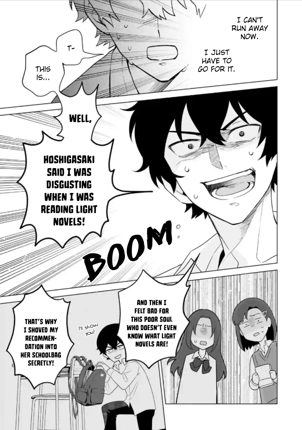 Please Leave Me Alone (For Some Reason, She Wants to Change a Lone Wolf's Helpless High School Life.) chapter 8 page 3