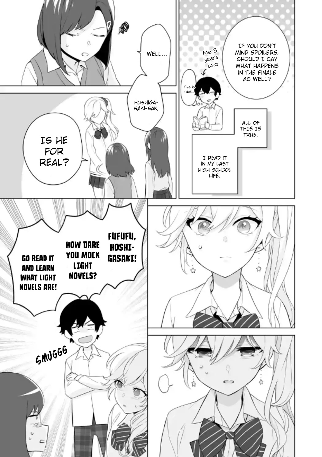 Please Leave Me Alone (For Some Reason, She Wants to Change a Lone Wolf's Helpless High School Life.) chapter 8 page 5