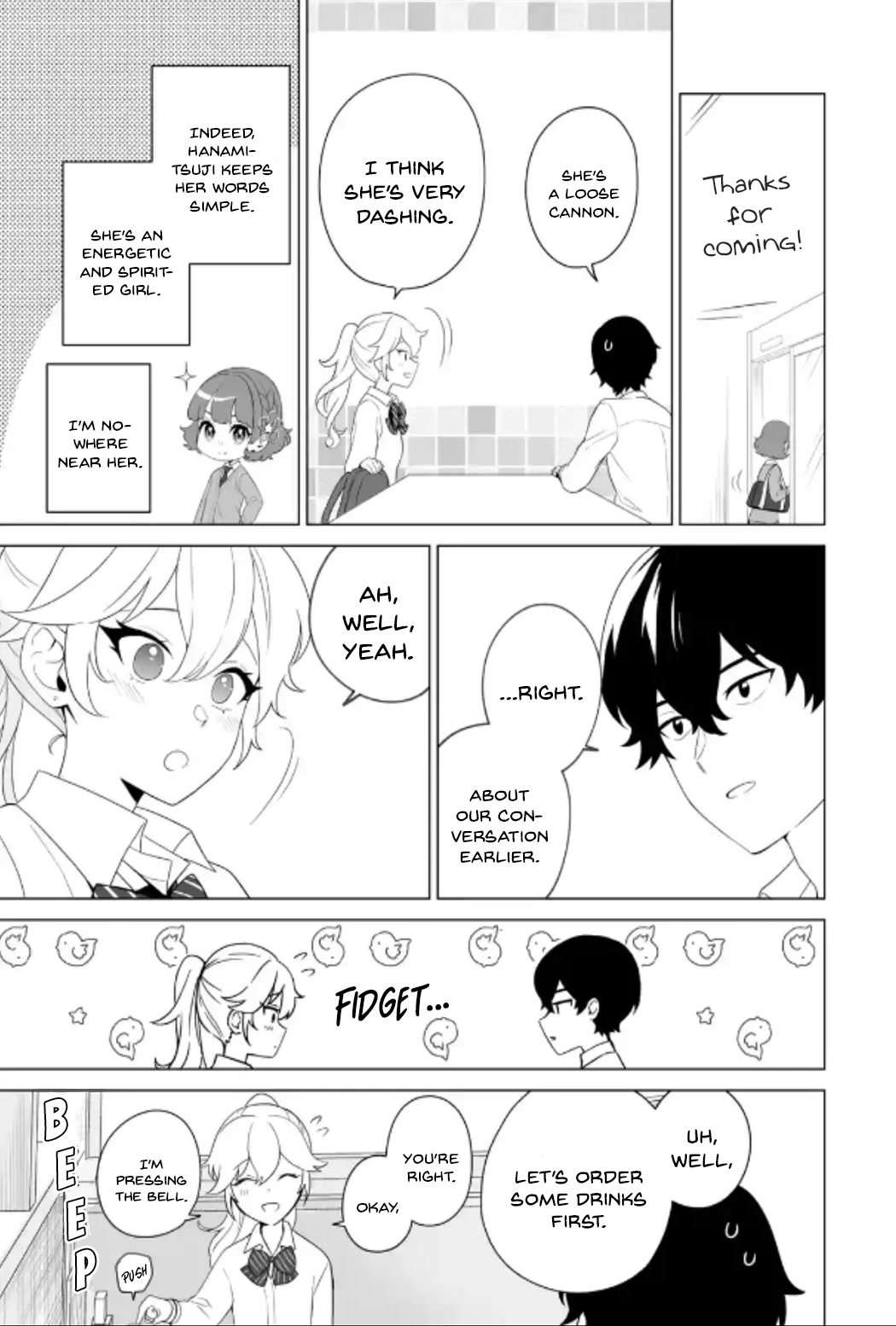 Please Leave Me Alone (For Some Reason, She Wants to Change a Lone Wolf's Helpless High School Life.) chapter 9 page 13