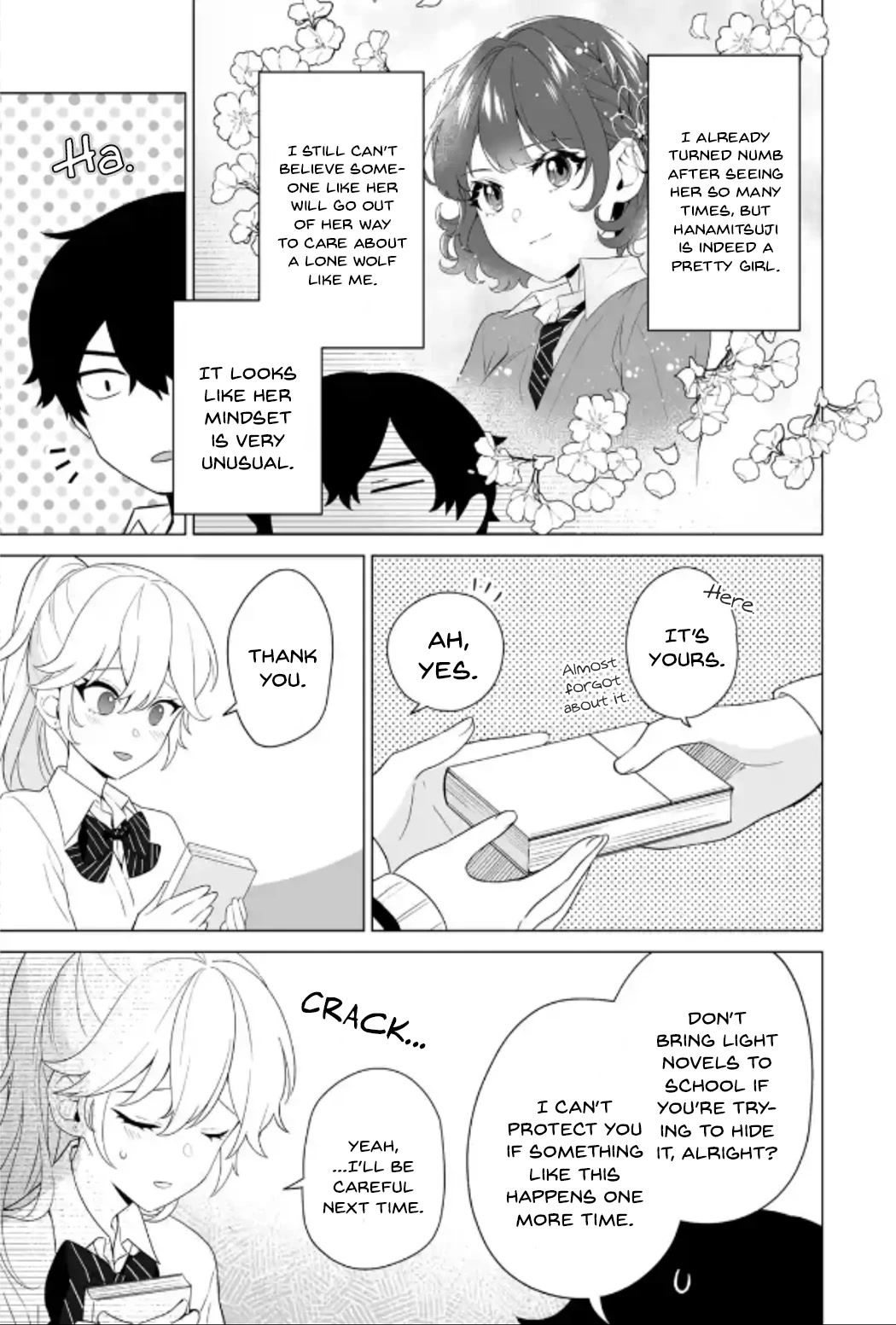 Please Leave Me Alone (For Some Reason, She Wants to Change a Lone Wolf's Helpless High School Life.) chapter 9 page 19