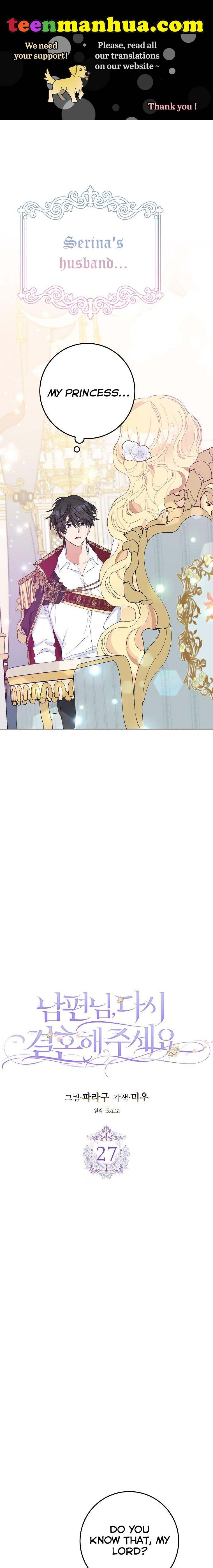 Please Marry Me Again, Husband! chapter 27 page 1