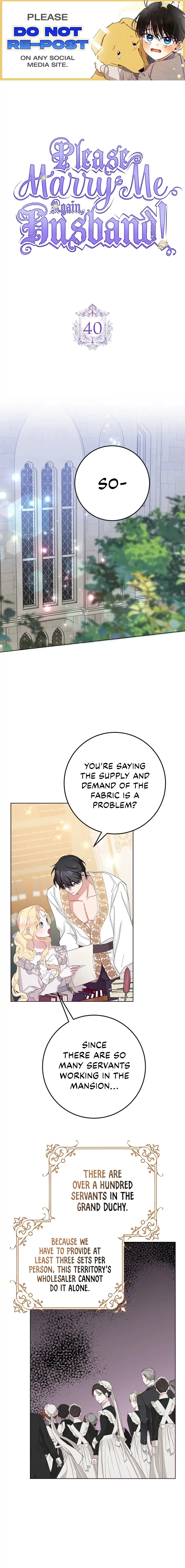 Please Marry Me Again, Husband! chapter 40 page 1