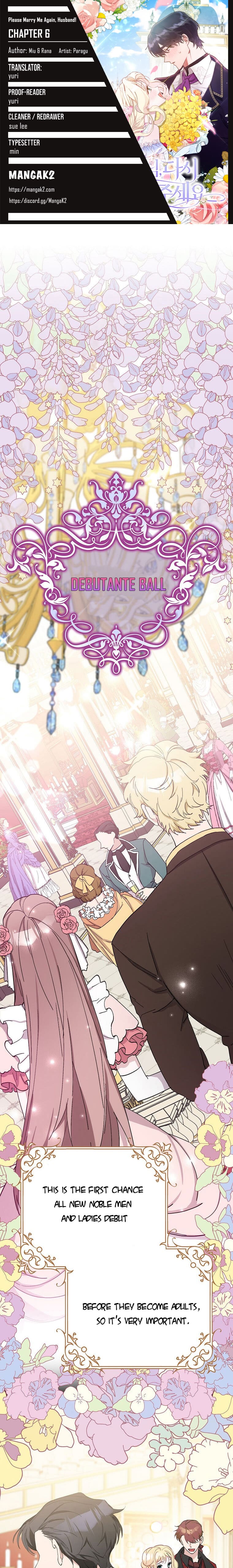 Please Marry Me Again, Husband! chapter 6 page 1