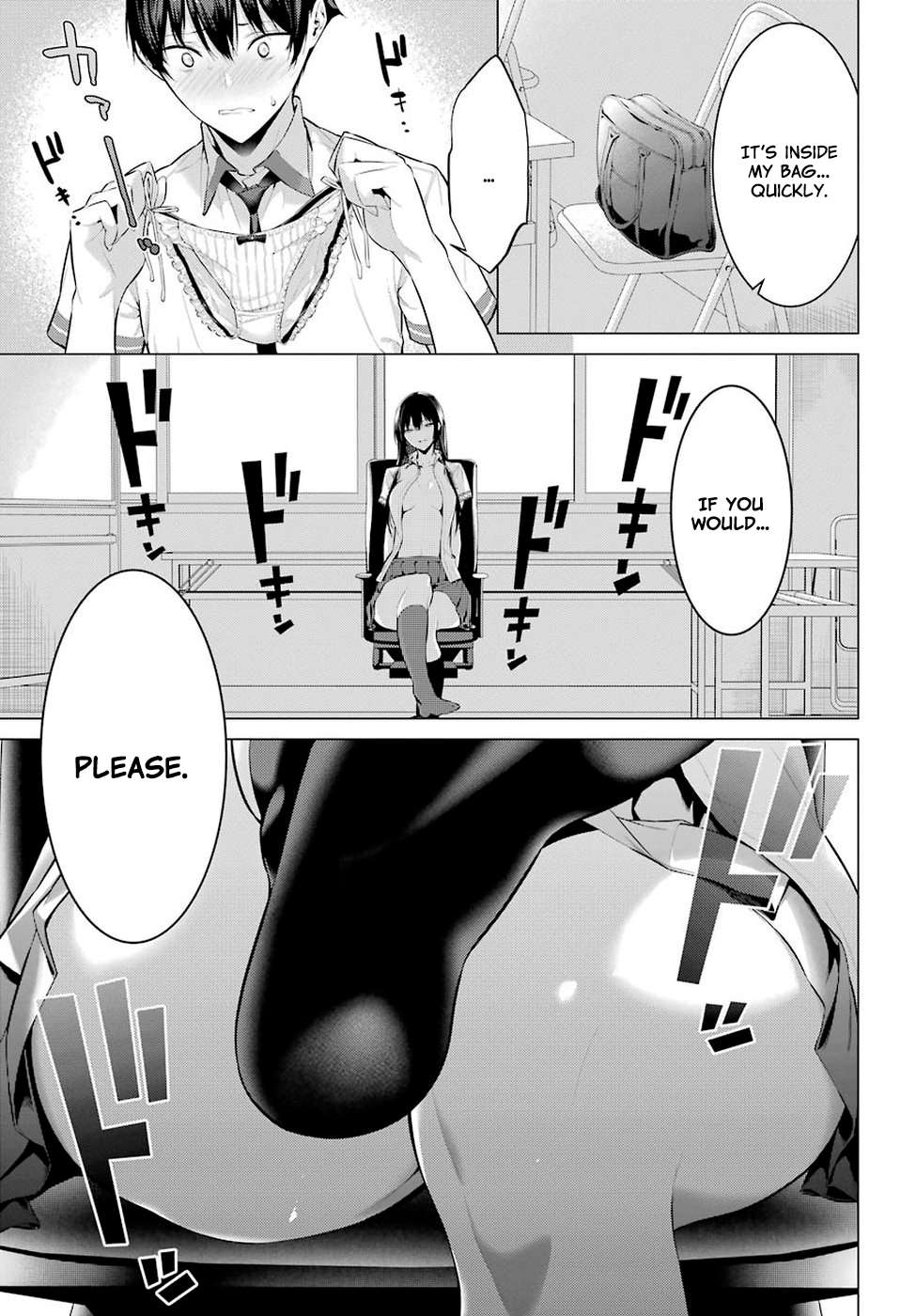 Please Put These on, Takamine-san chapter 1 page 55
