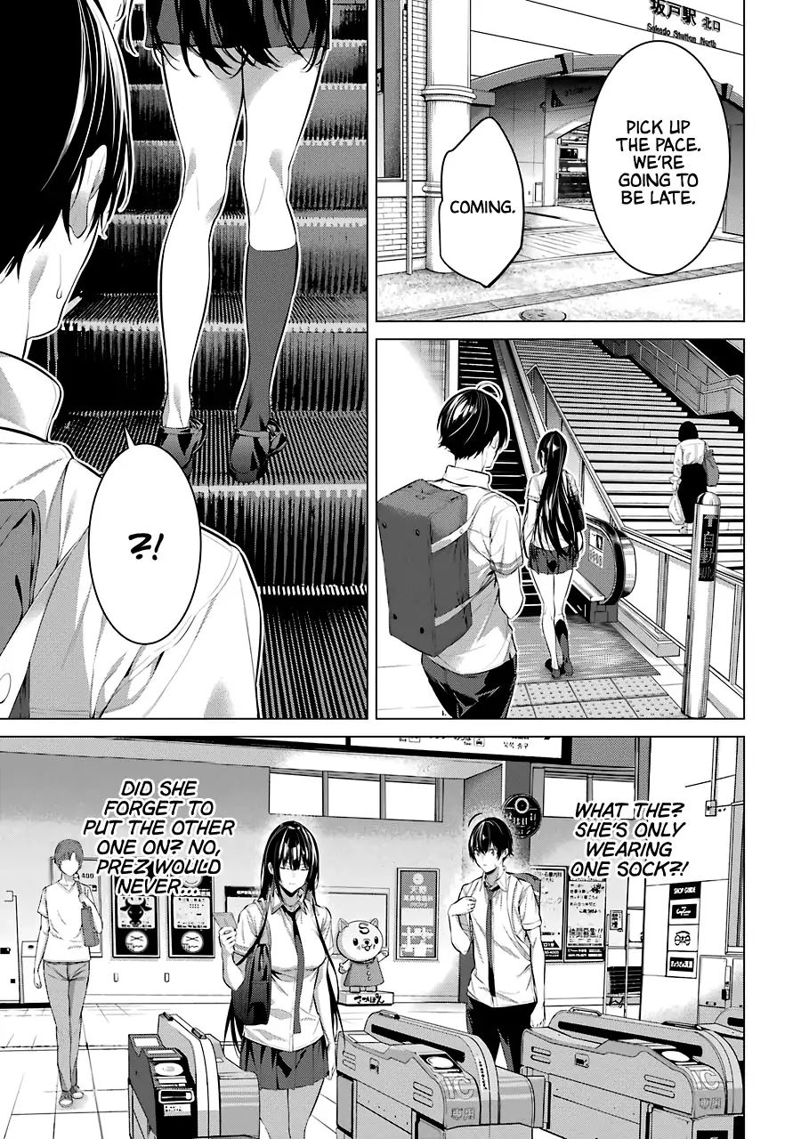 Please Put These on, Takamine-san chapter 17 page 8