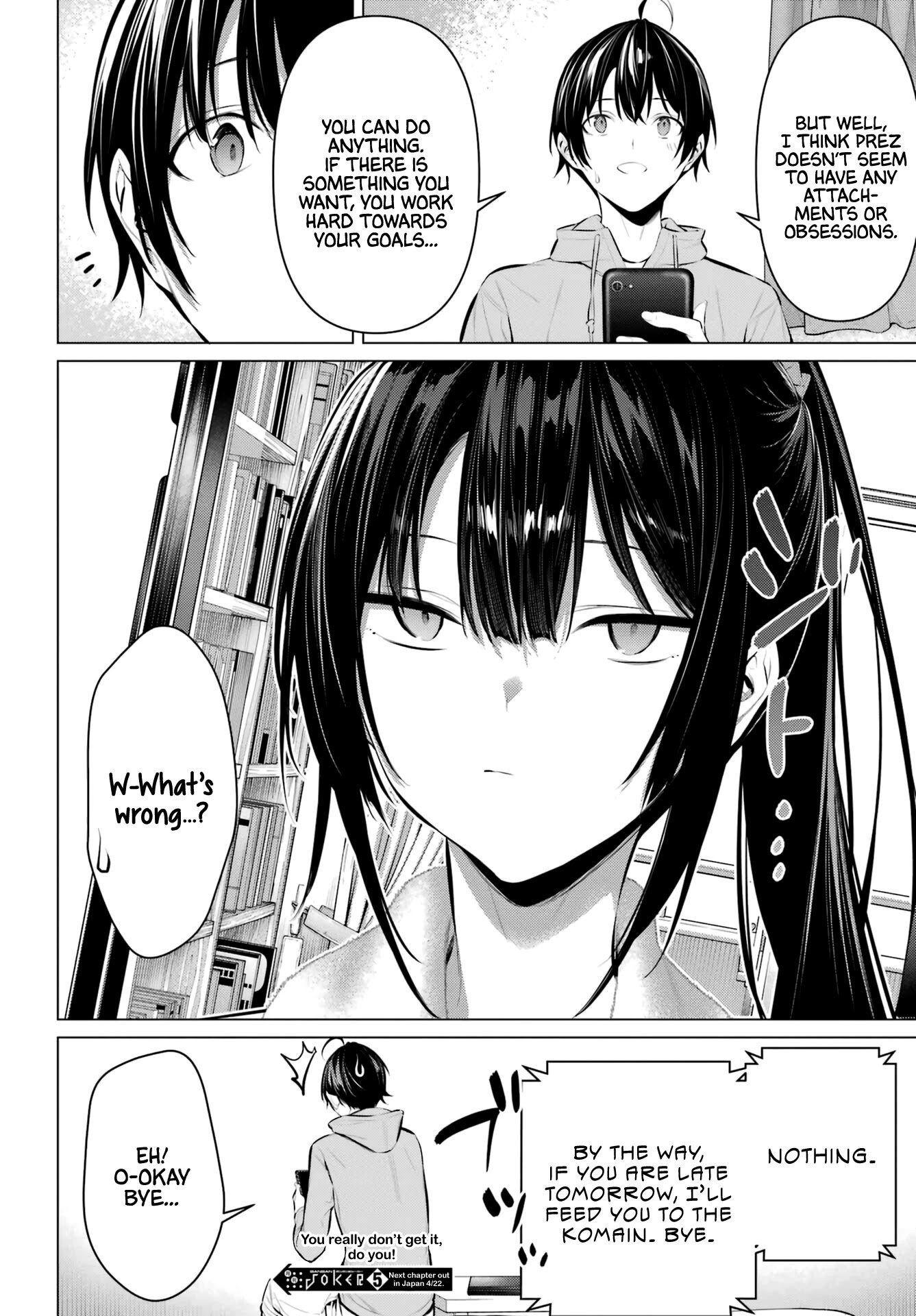 Please Put These on, Takamine-san chapter 38 page 7