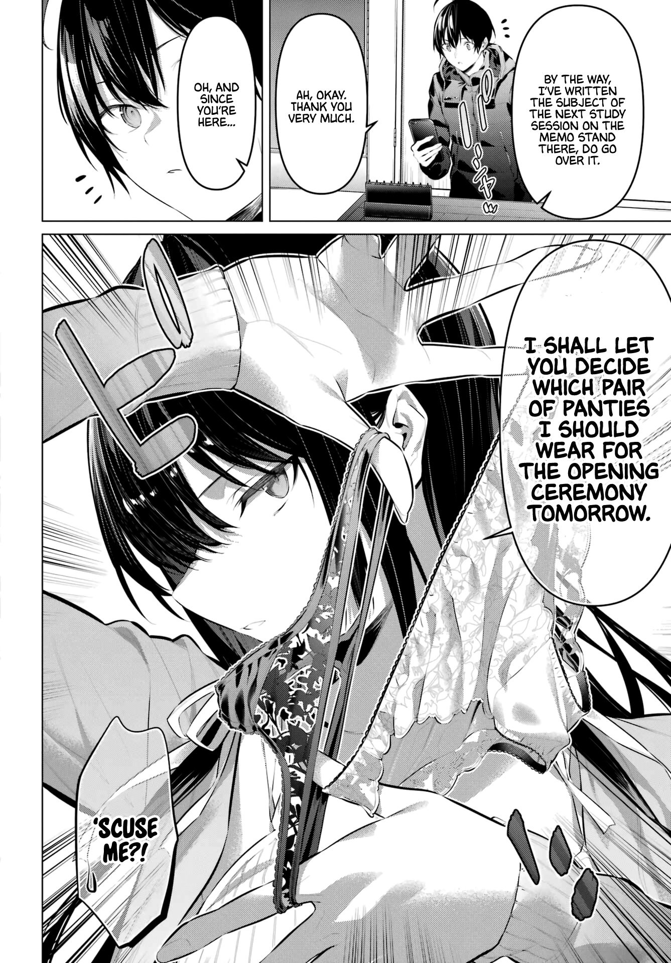 Please Put These on, Takamine-san chapter 40 page 3