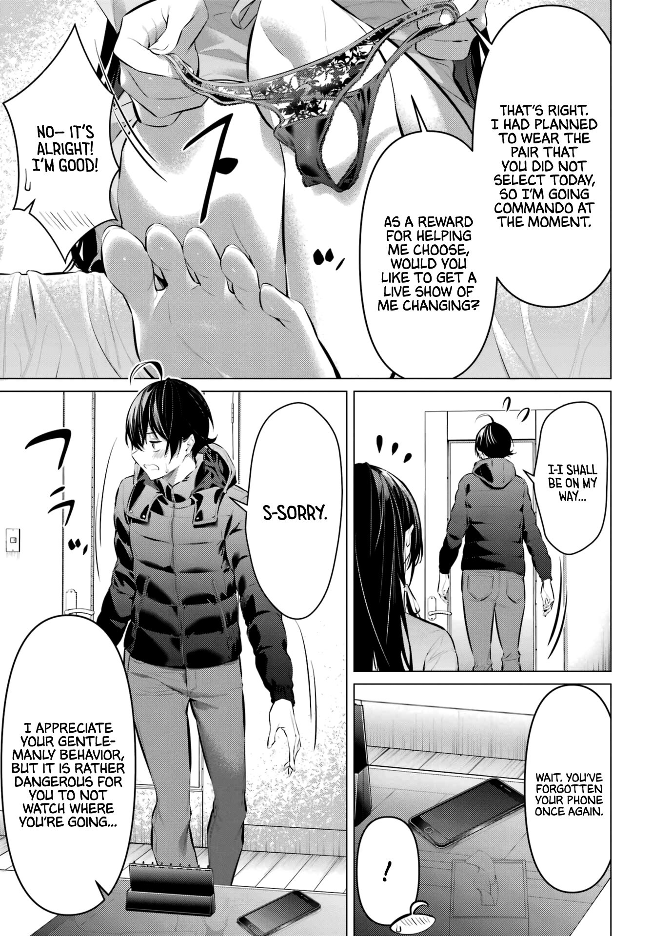 Please Put These on, Takamine-san chapter 40 page 6