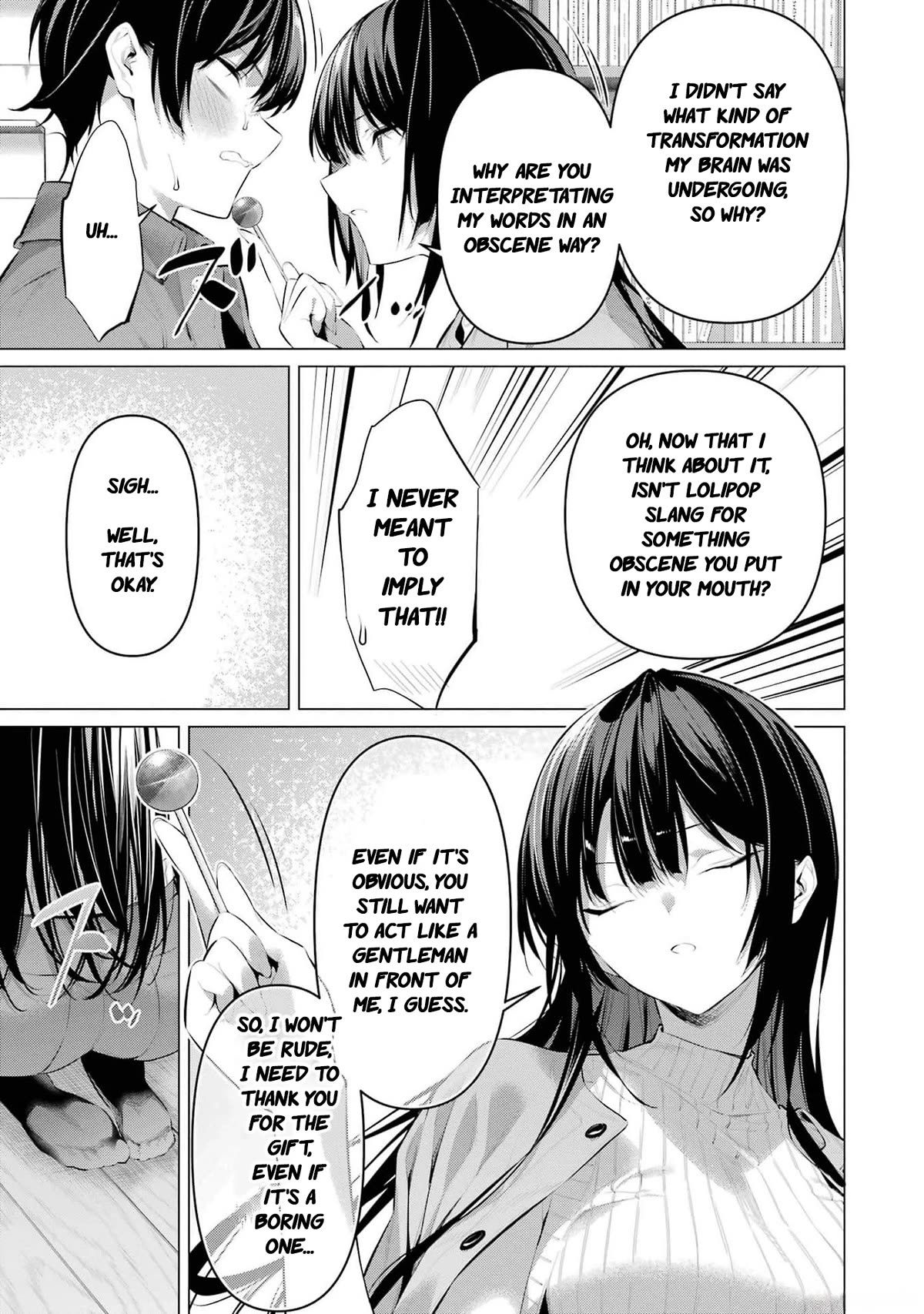 Please Put These on, Takamine-san chapter 46.5 page 10