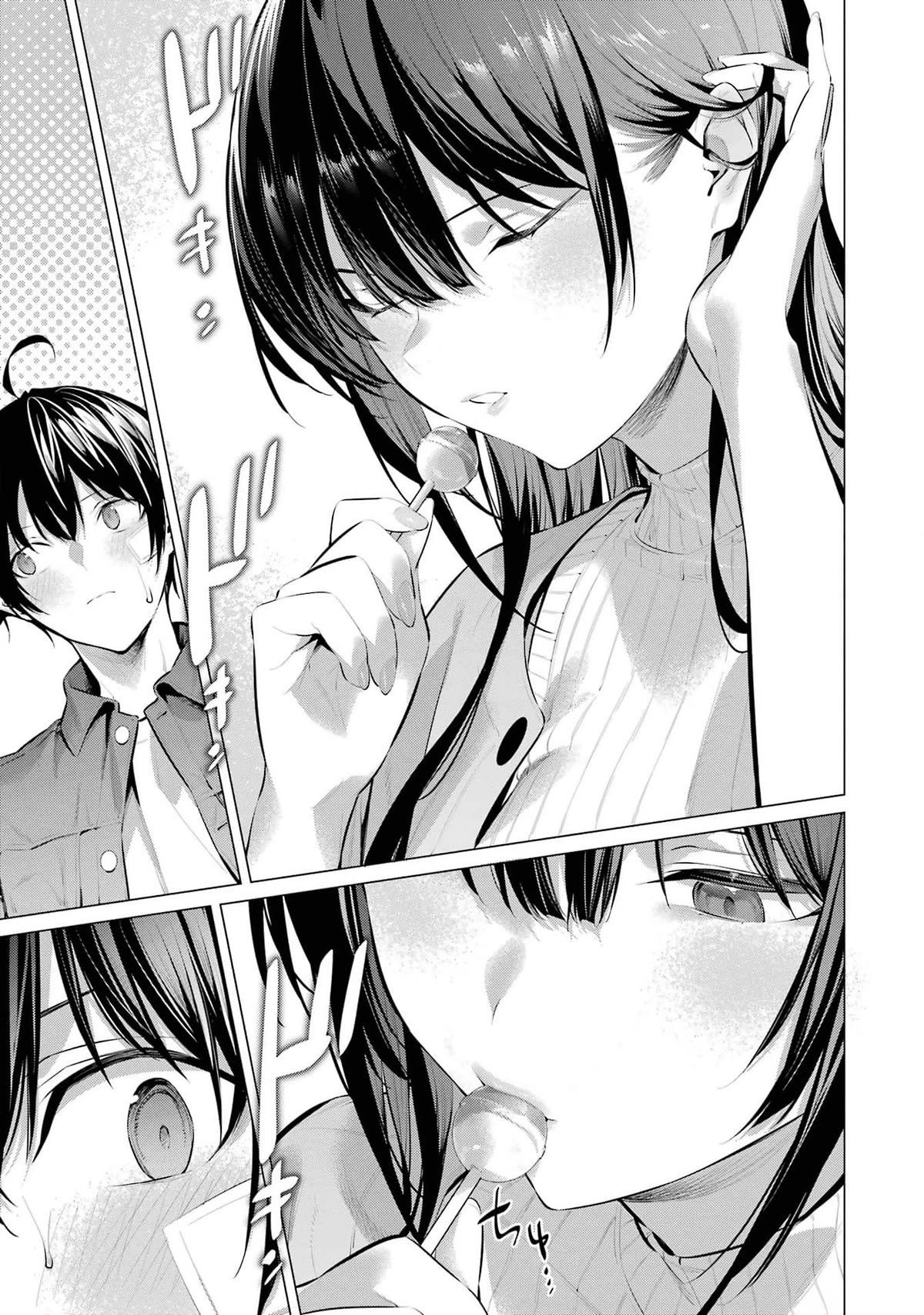 Please Put These on, Takamine-san chapter 46.5 page 12