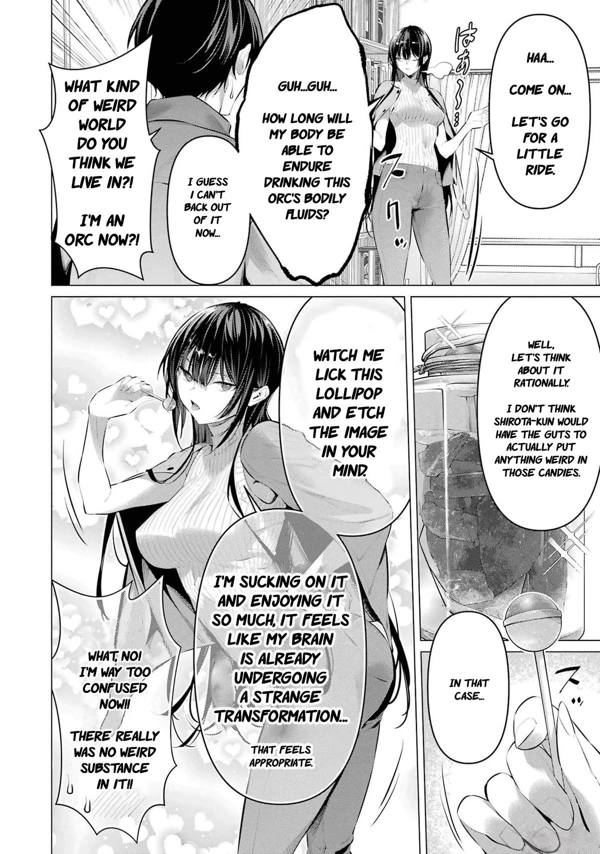 Please Put These on, Takamine-san chapter 46.5 page 9