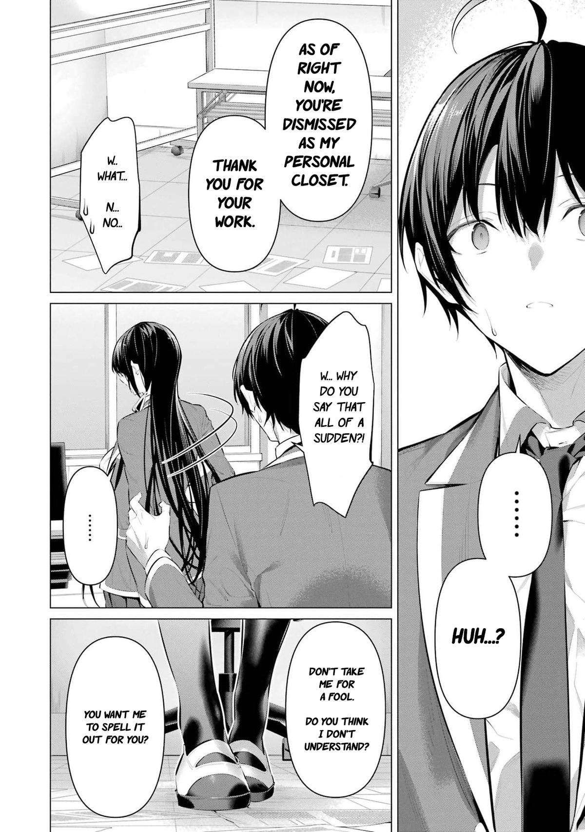 Please Put These on, Takamine-san chapter 47 page 37