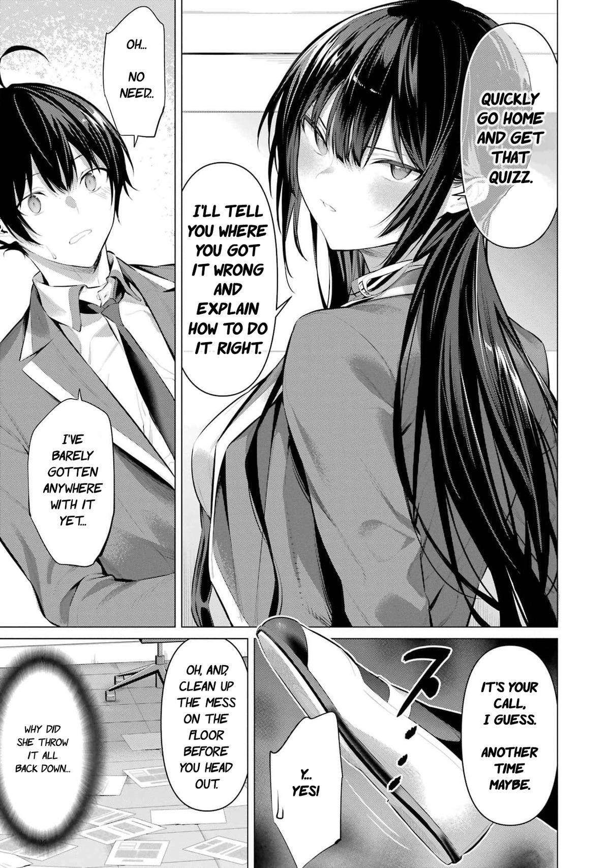 Please Put These on, Takamine-san chapter 47 page 48