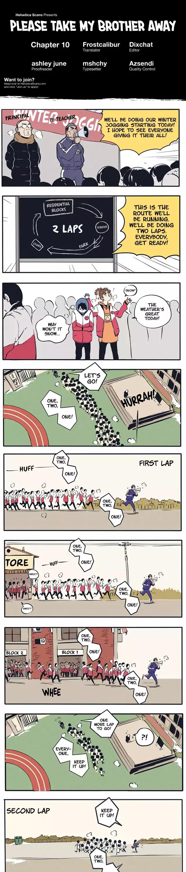 Please Take My Brother Away! chapter 10 page 1