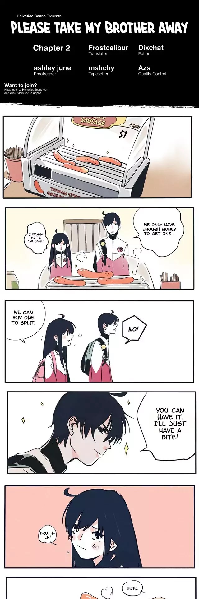 Please Take My Brother Away! chapter 2 page 1