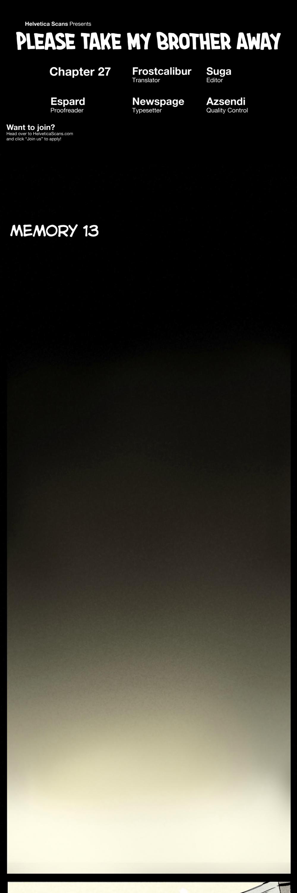 Please Take My Brother Away! chapter 27 page 1