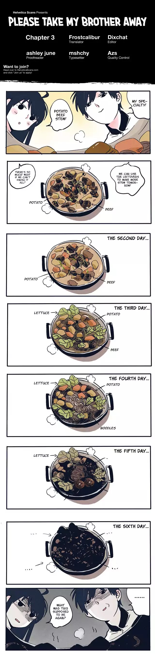 Please Take My Brother Away! chapter 3 page 1