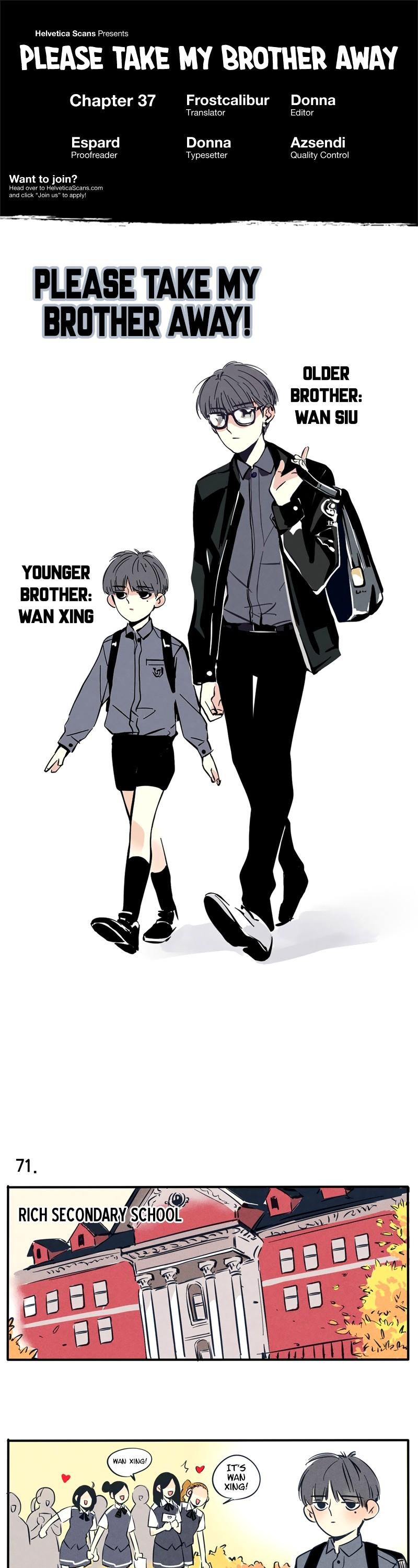 Please Take My Brother Away! chapter 37 page 1