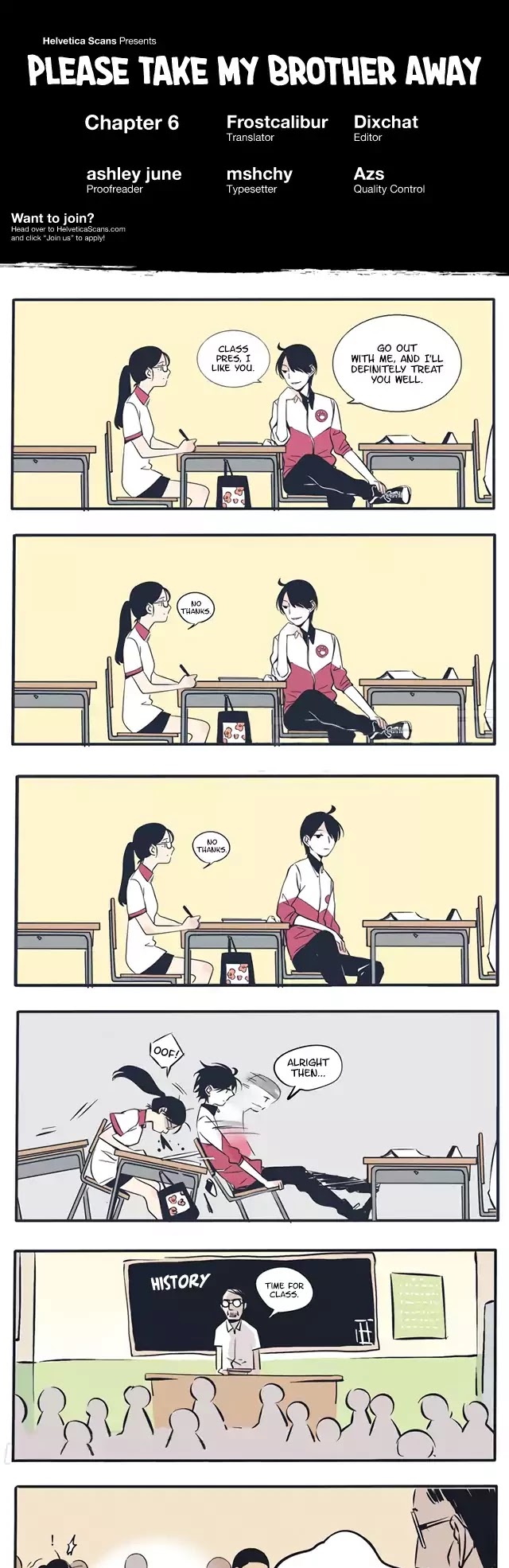 Please Take My Brother Away! chapter 6 page 1