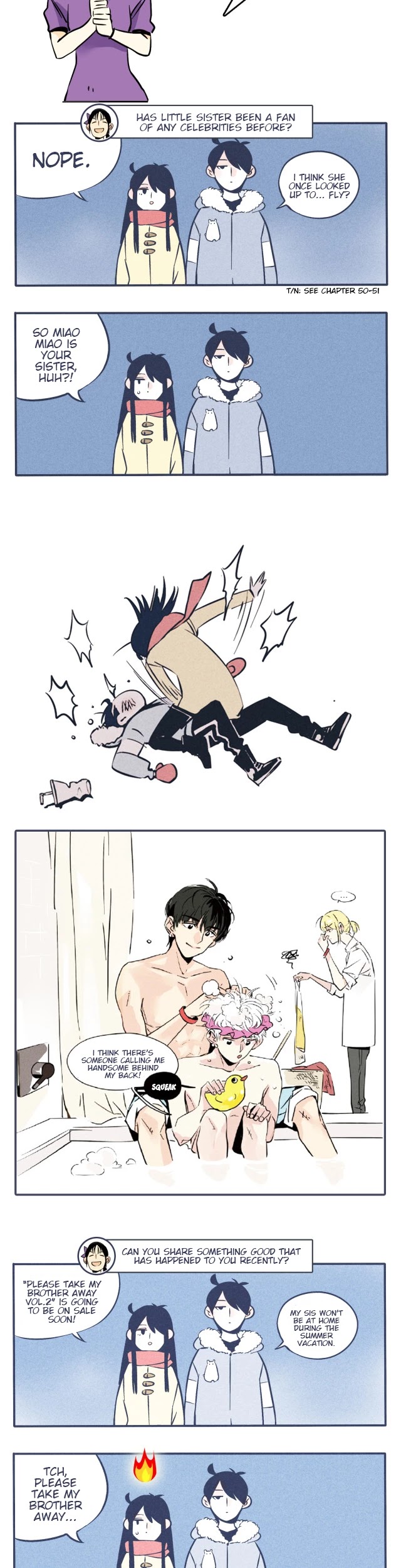 Please Take My Brother Away! chapter 74.5 page 2