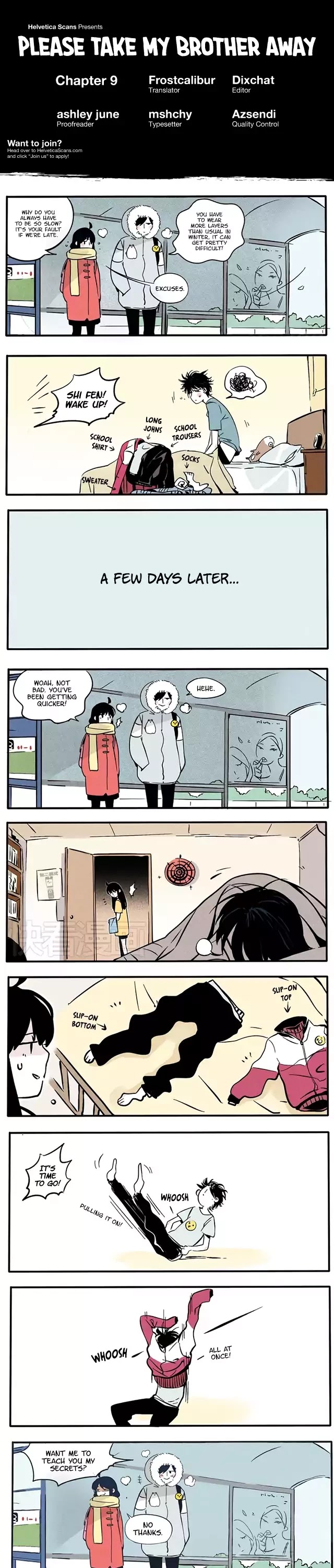 Please Take My Brother Away! chapter 9 page 1