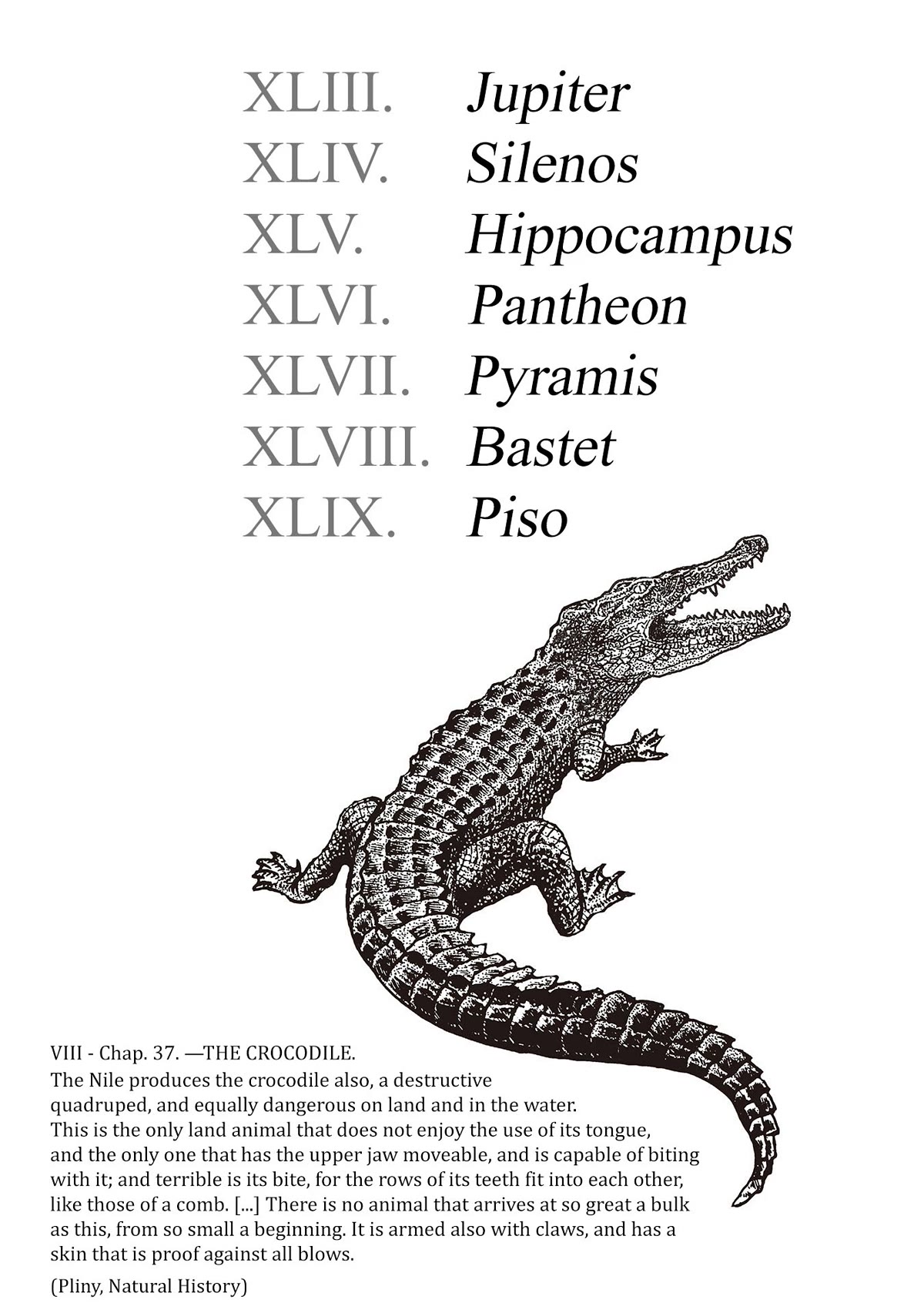 Plinivs chapter 43 page 5