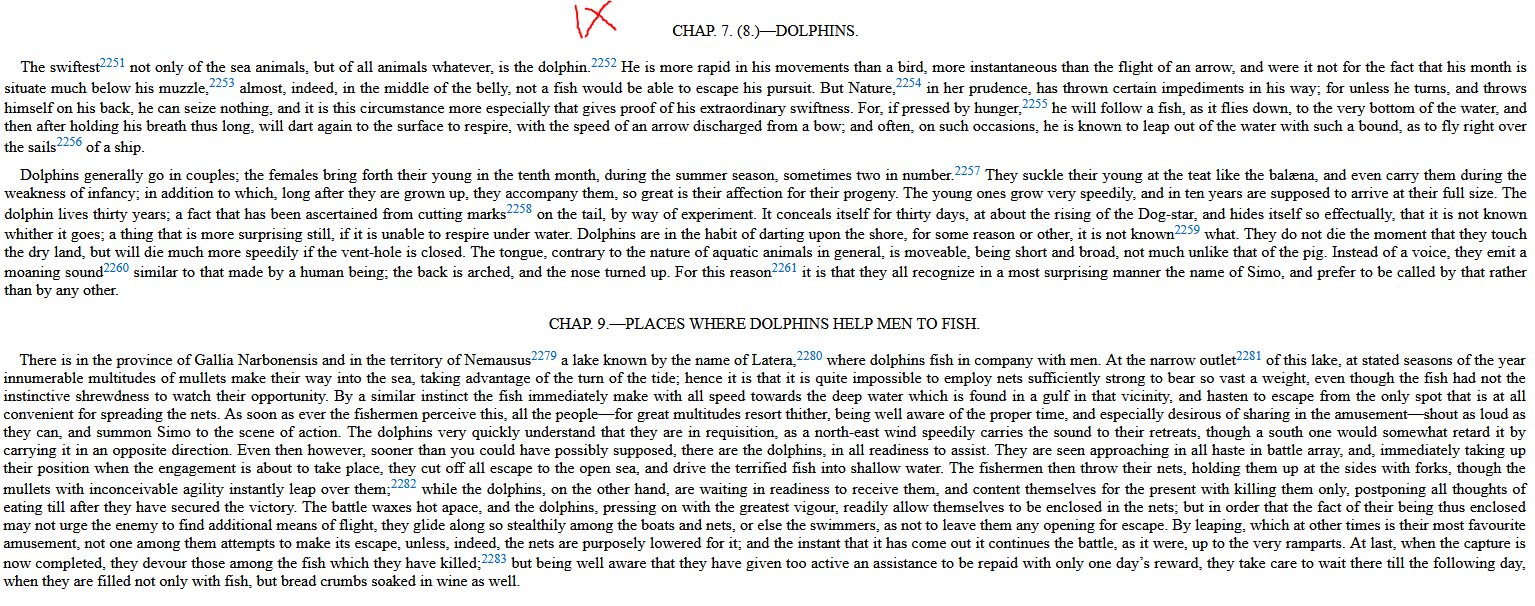 Plinivs chapter 62 page 25