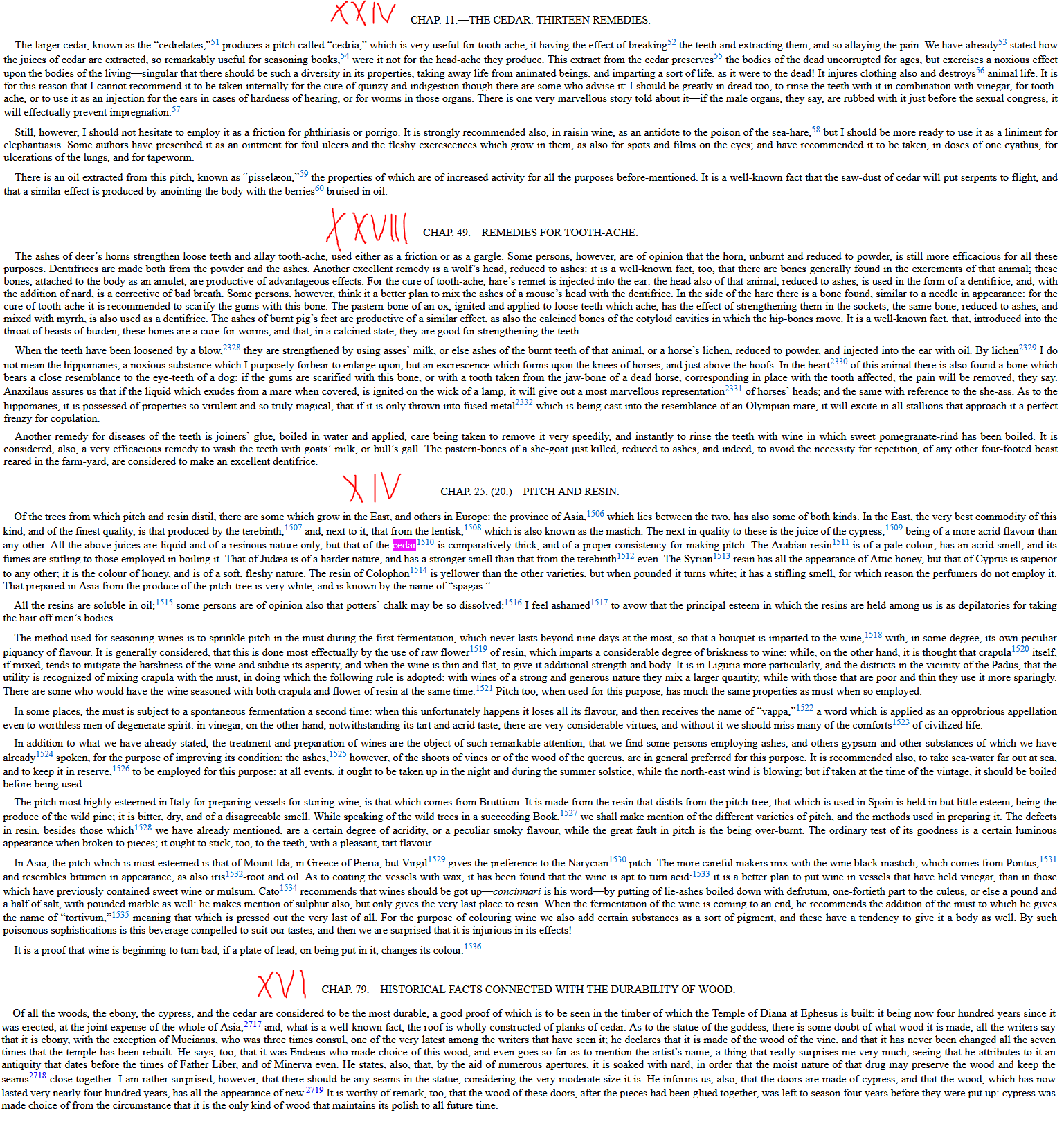 Plinivs chapter 64 page 29