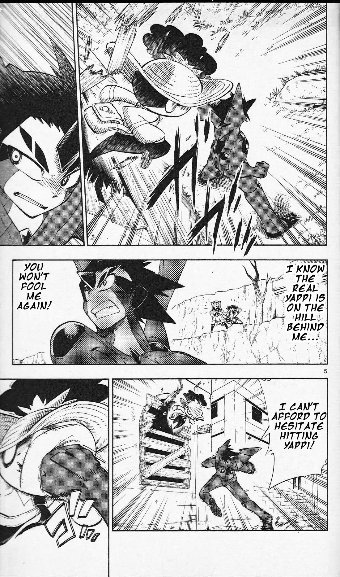 Pocket Monster Reburst chapter 11 page 5