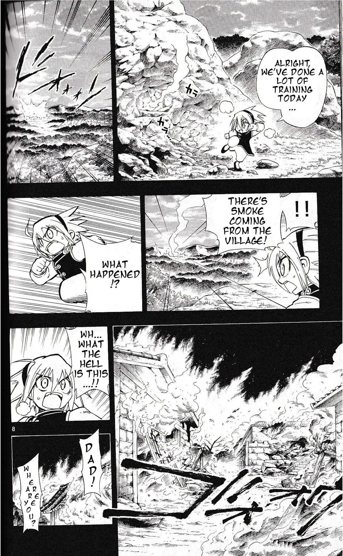 Pocket Monster Reburst chapter 36 page 8