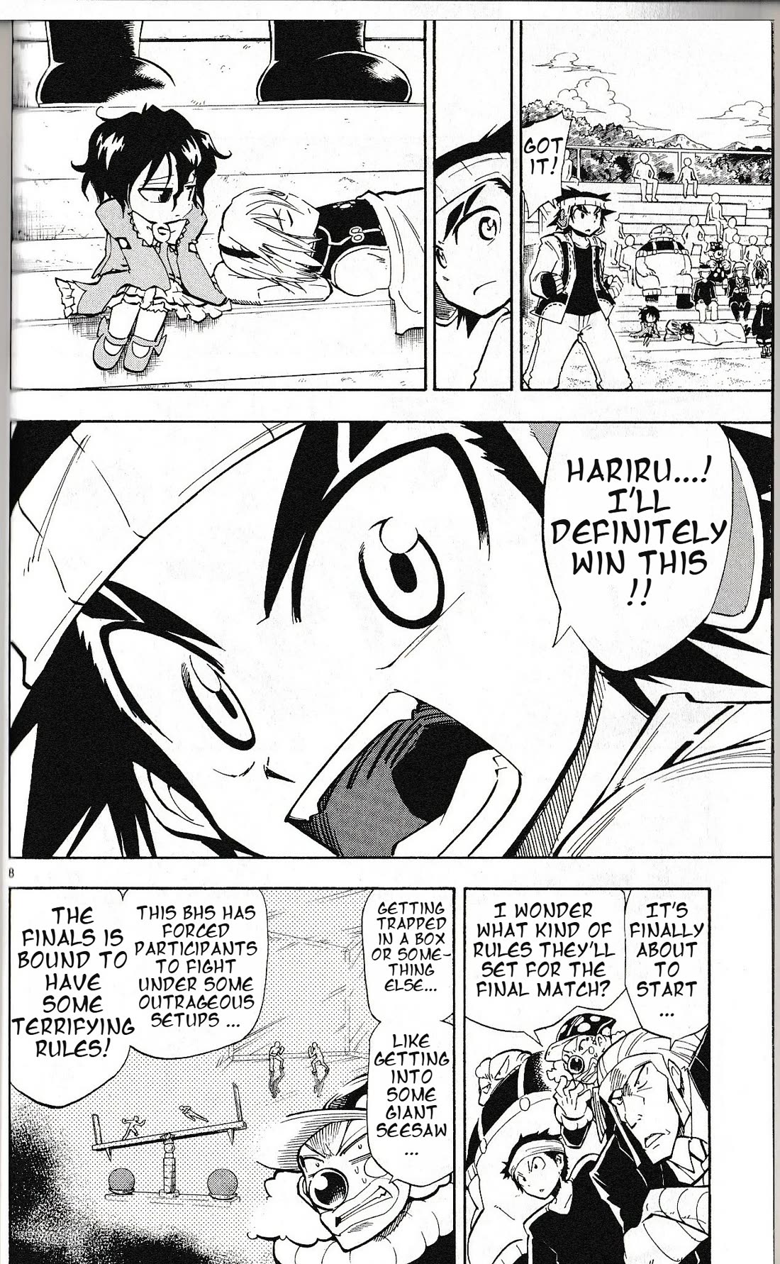 Pocket Monster Reburst chapter 39 page 8