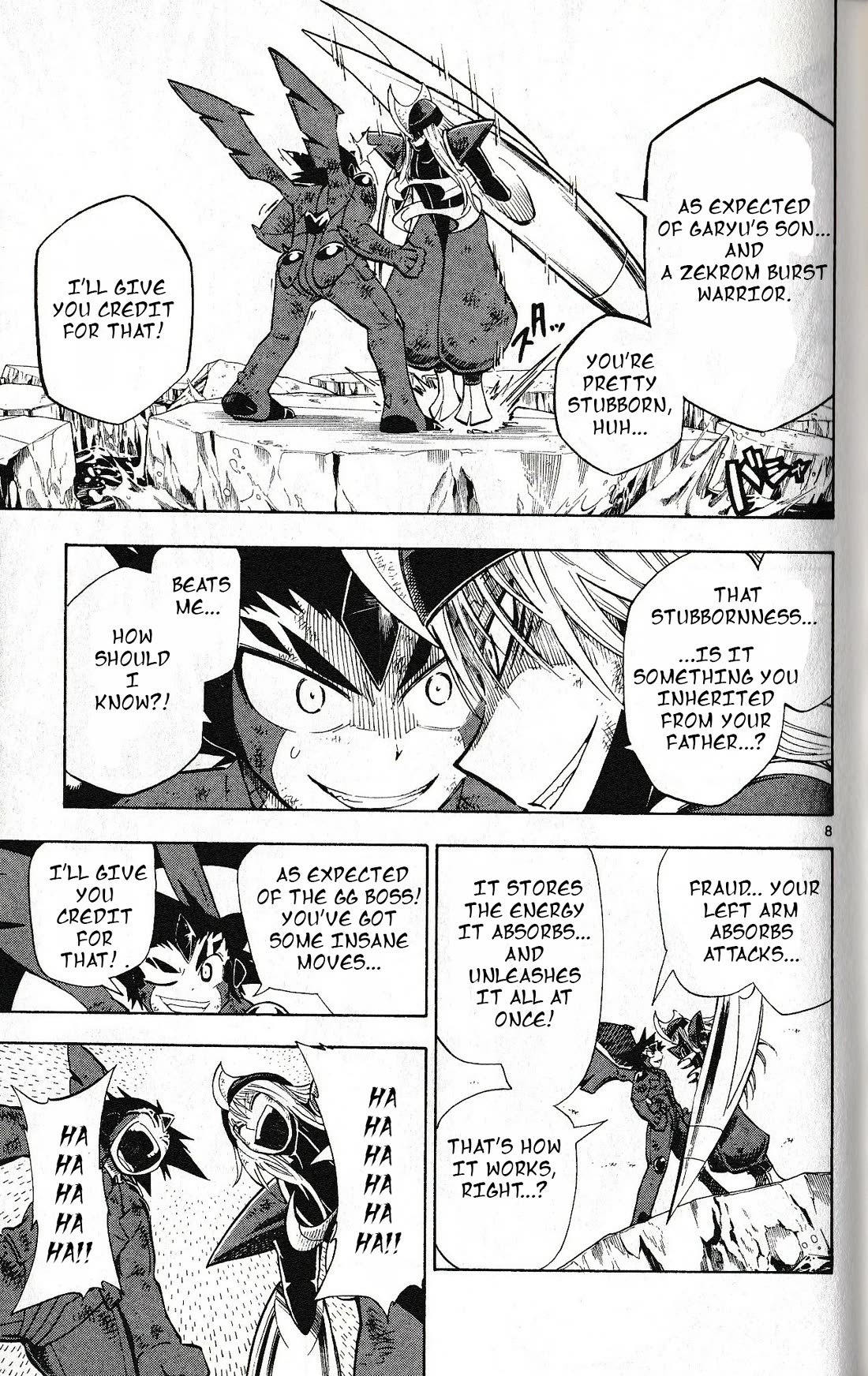 Pocket Monster Reburst chapter 42 page 8