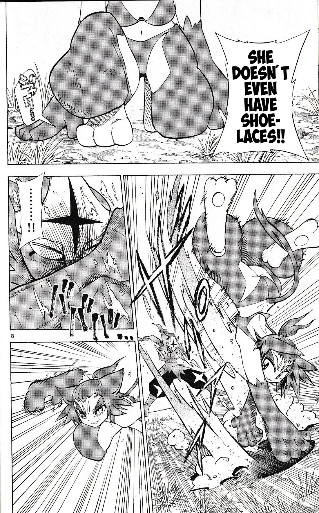 Pocket Monster Reburst chapter 50 page 8