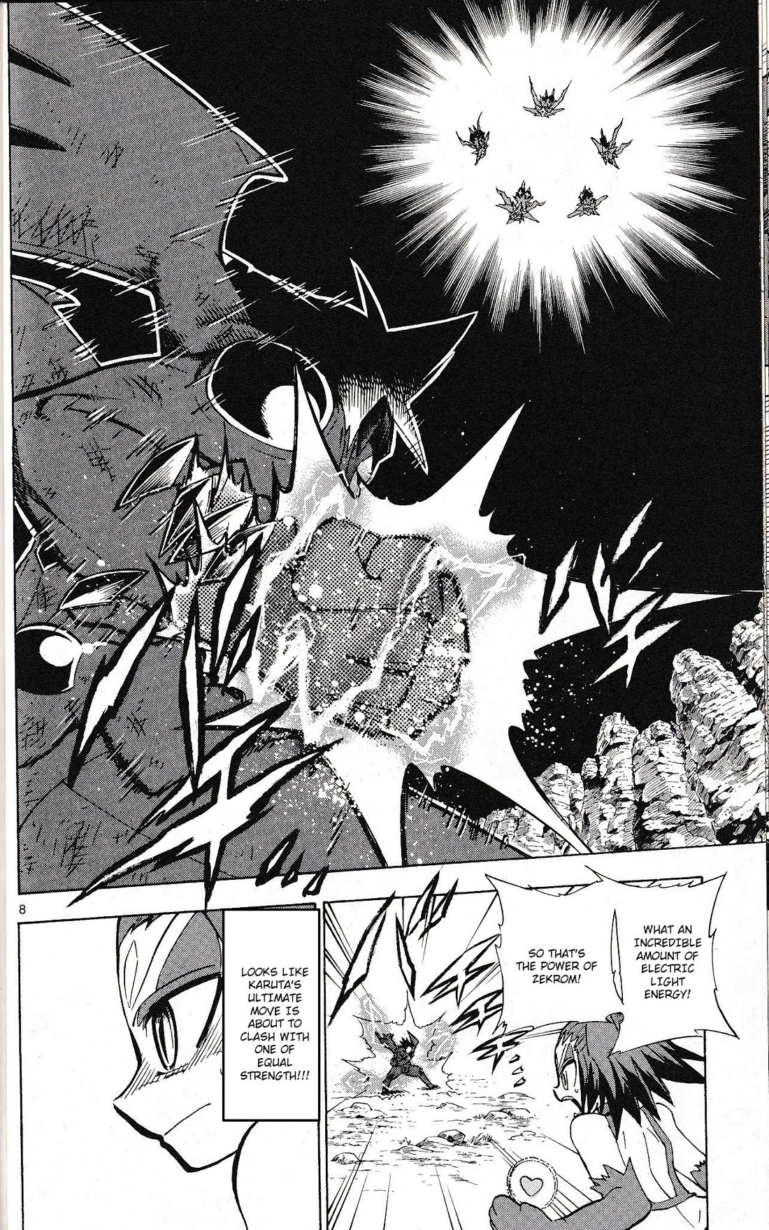 Pocket Monster Reburst chapter 51 page 8