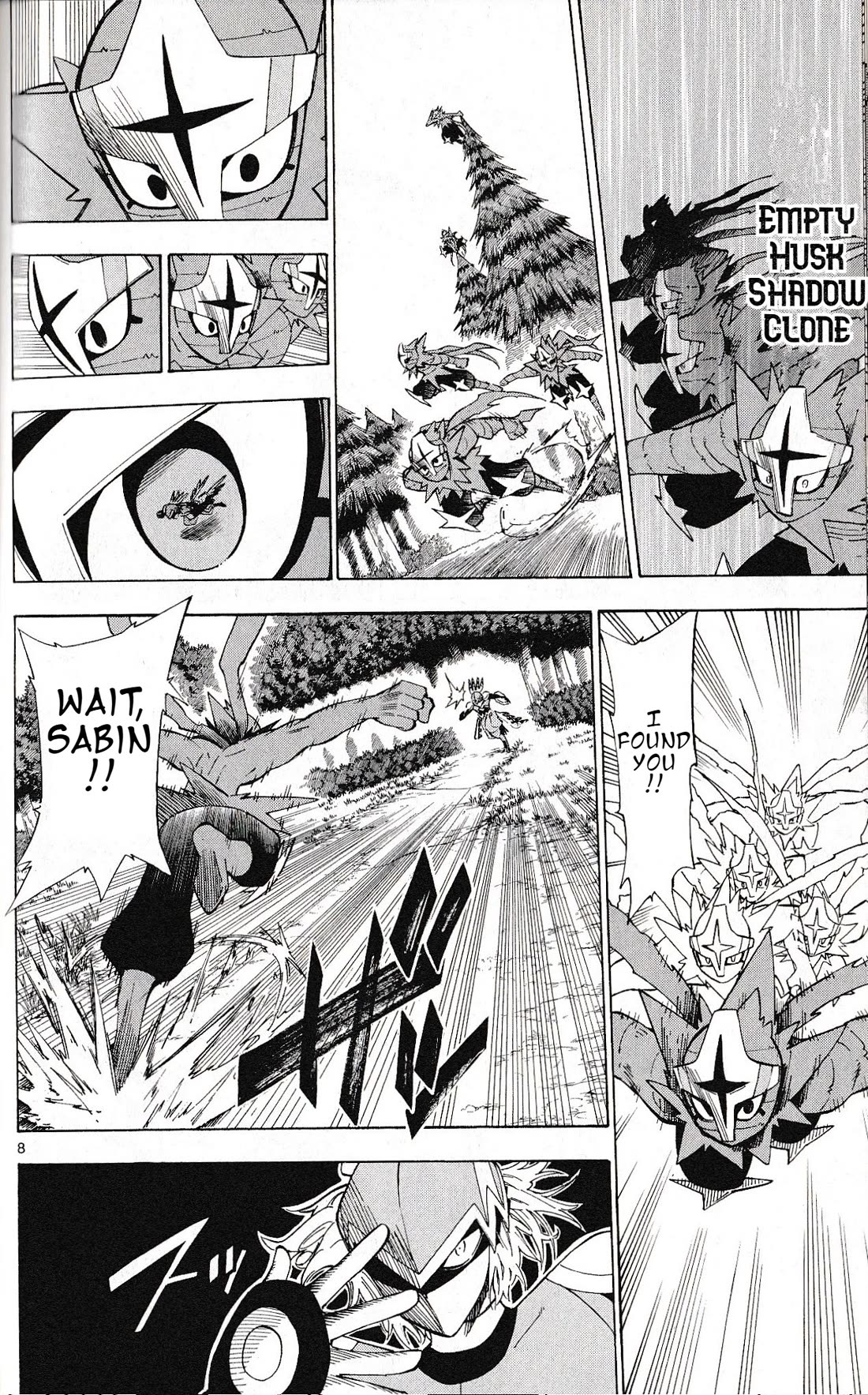 Pocket Monster Reburst chapter 55 page 8