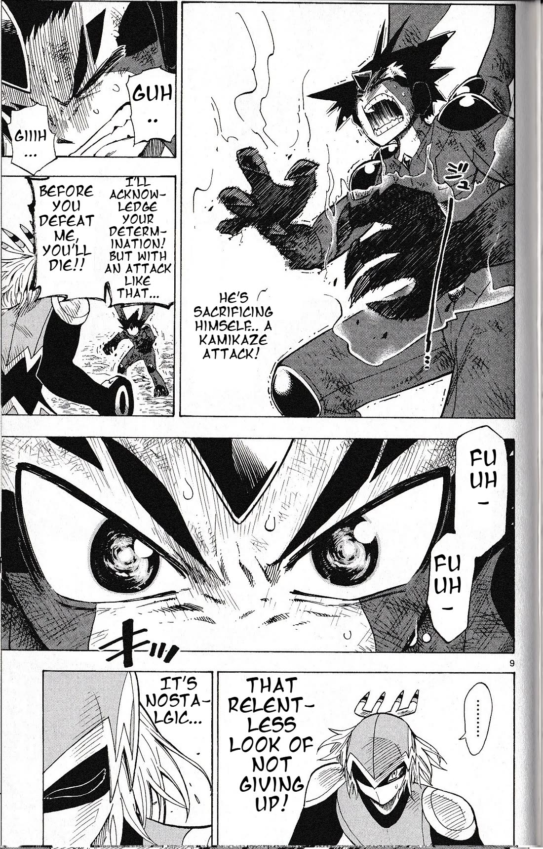 Pocket Monster Reburst chapter 56 page 9