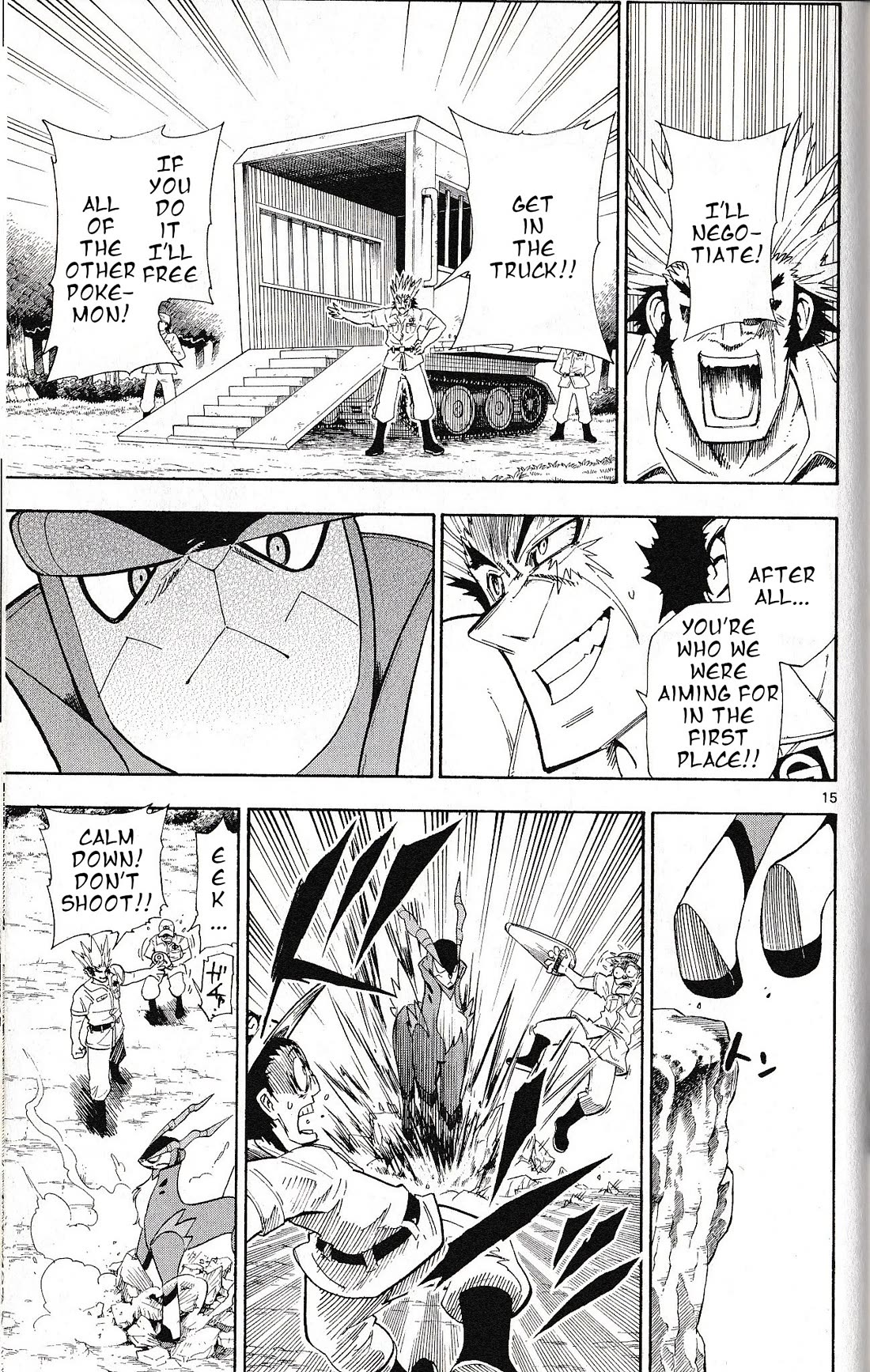 Pocket Monster Reburst chapter 57 page 15