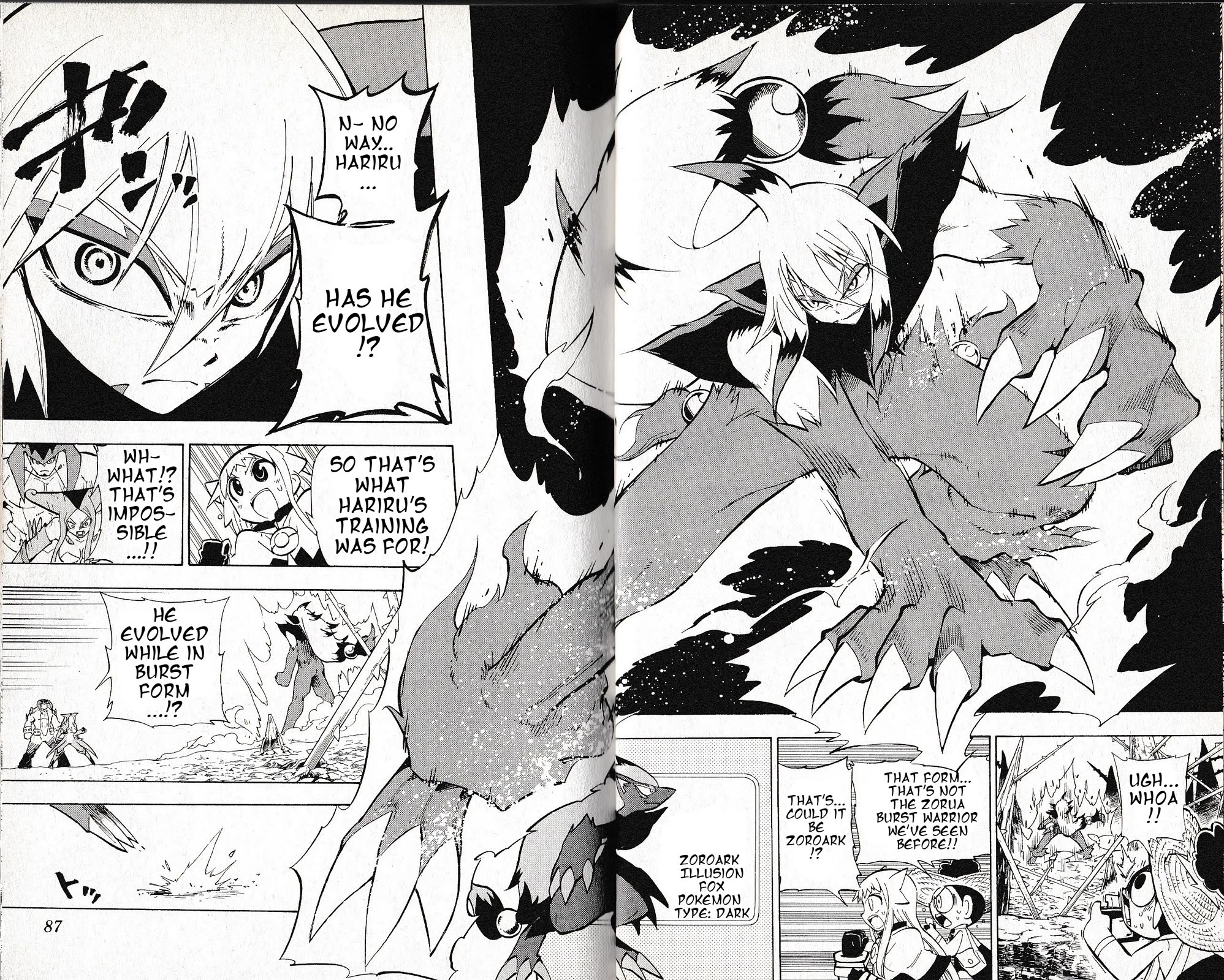 Pocket Monster Reburst chapter 62 page 10