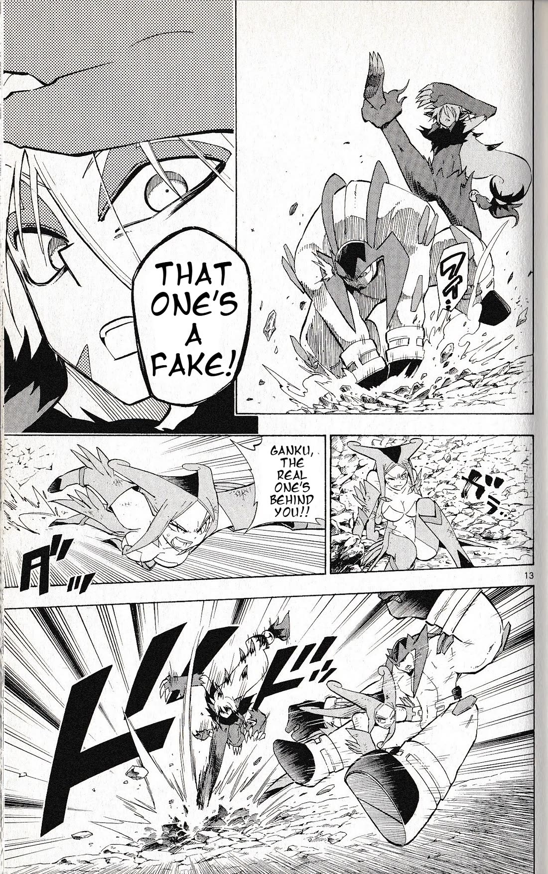 Pocket Monster Reburst chapter 62 page 12