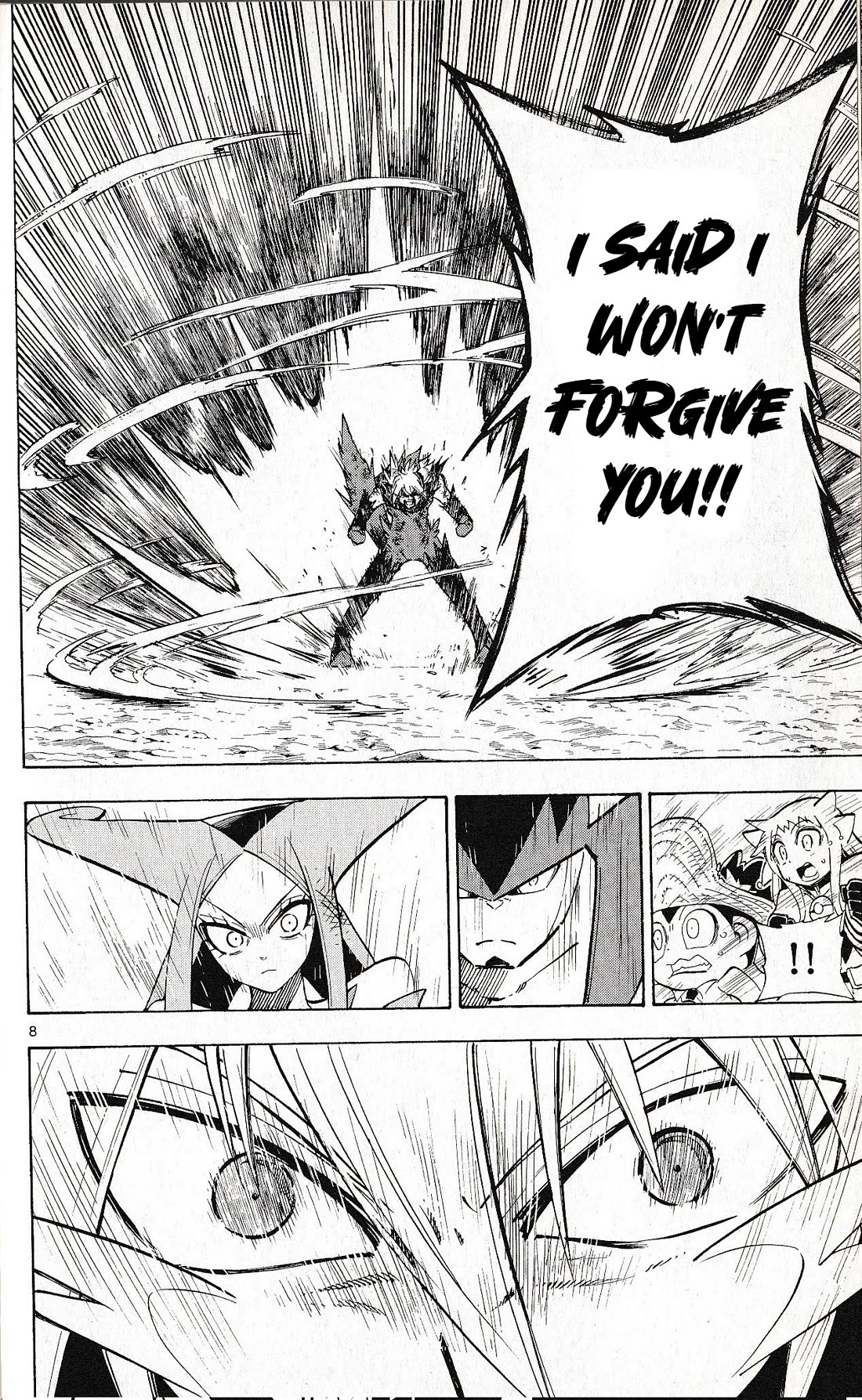 Pocket Monster Reburst chapter 62 page 8