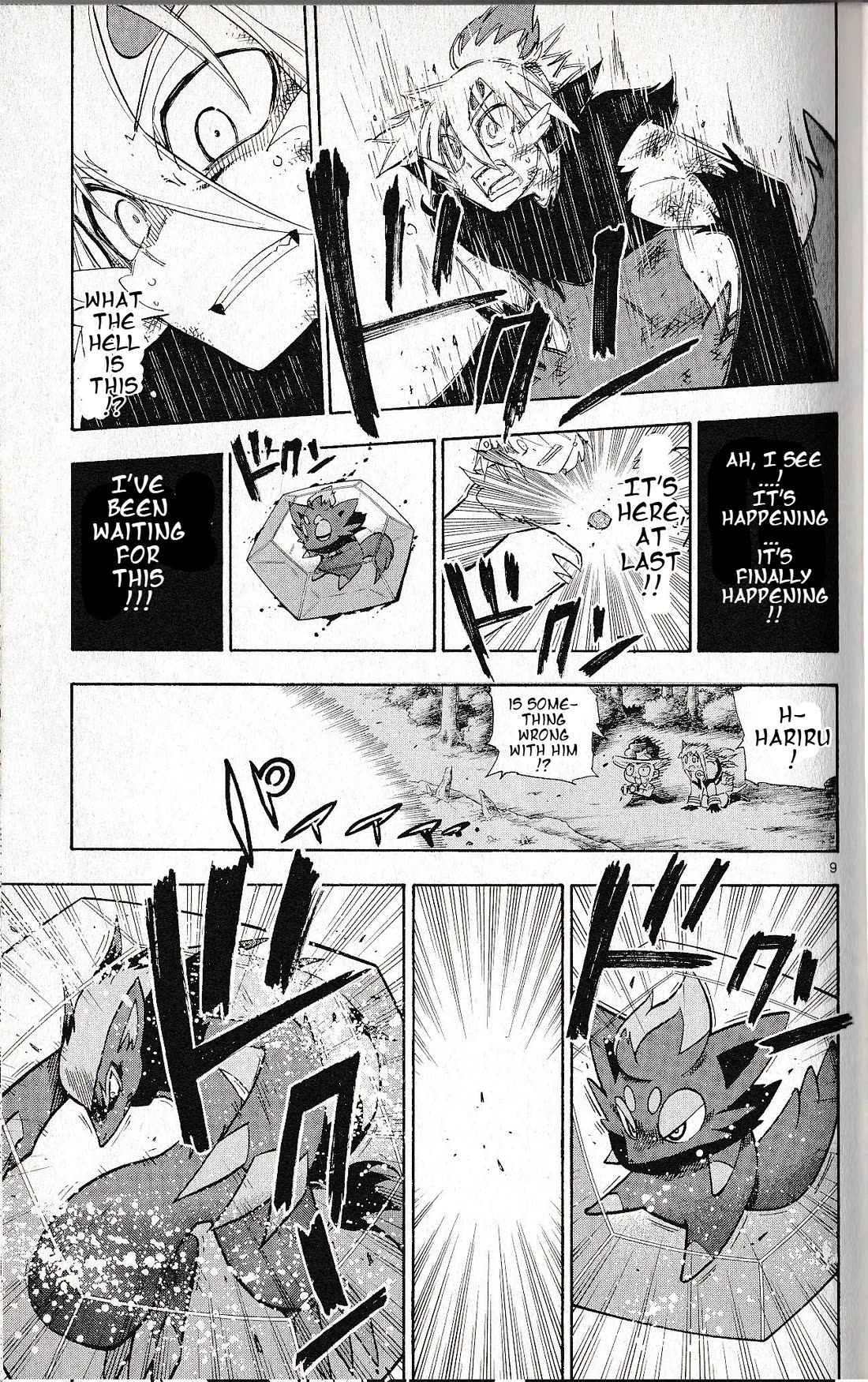 Pocket Monster Reburst chapter 62 page 9