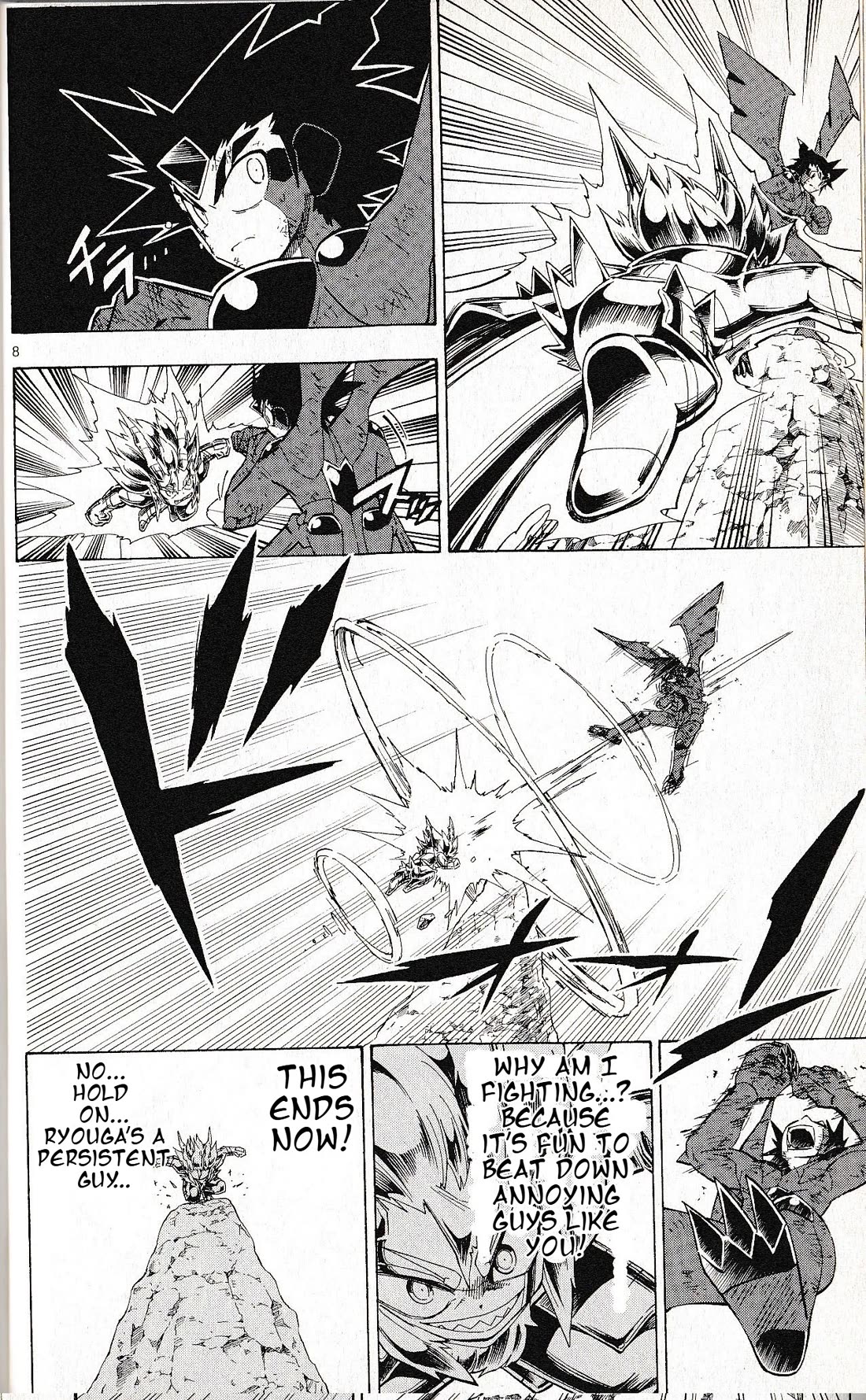 Pocket Monster Reburst chapter 64 page 8