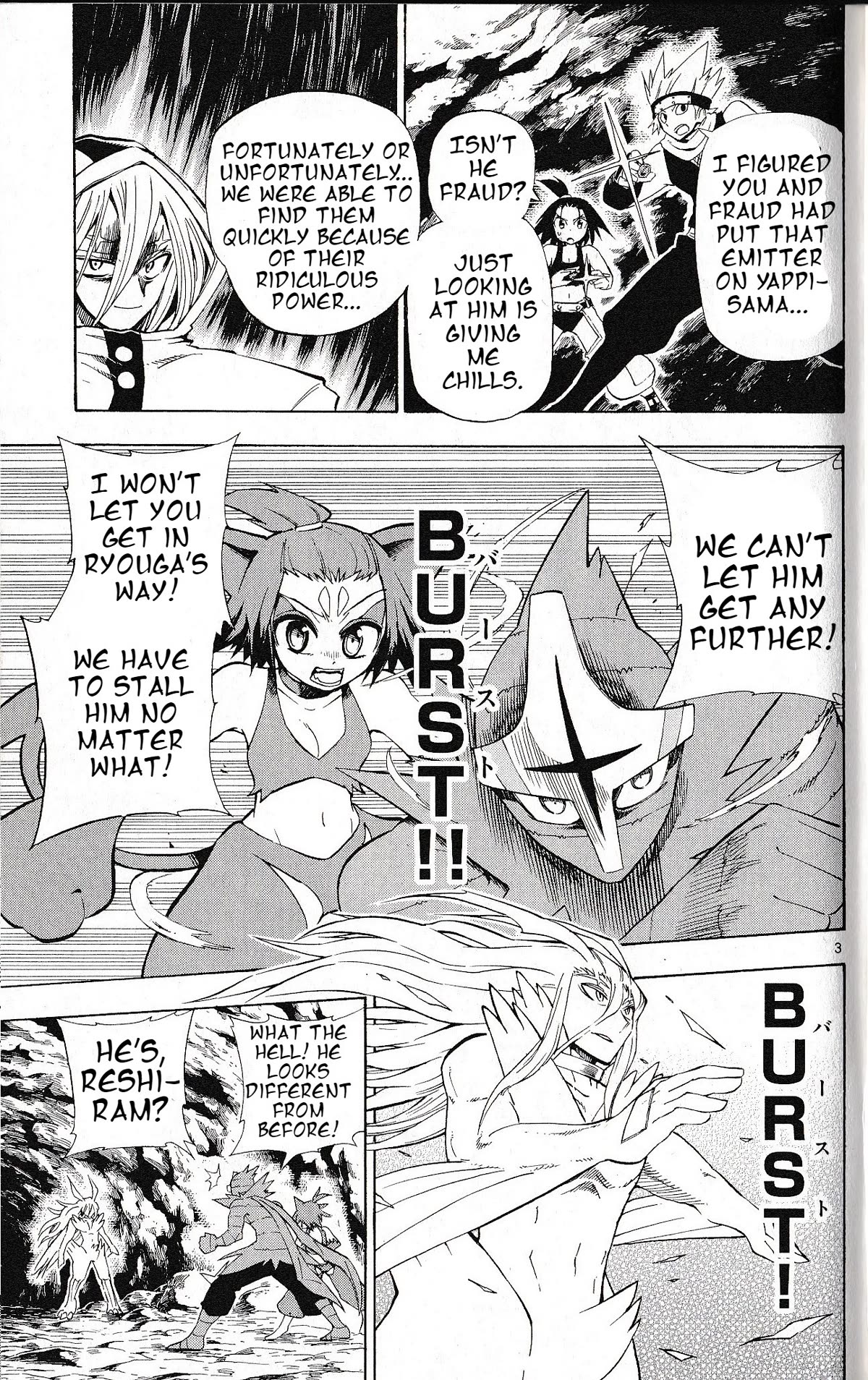 Pocket Monster Reburst chapter 72 page 3