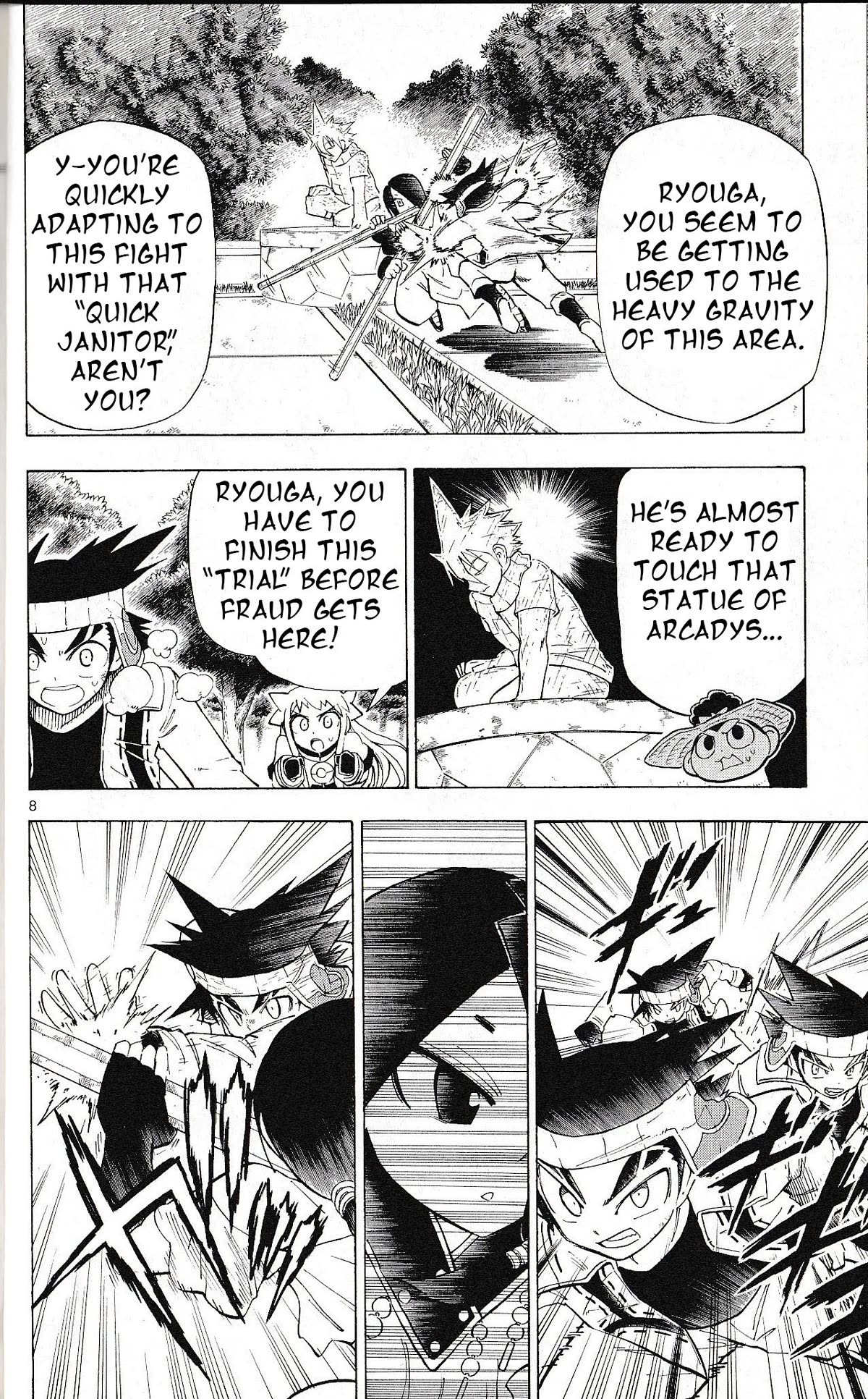 Pocket Monster Reburst chapter 72 page 8